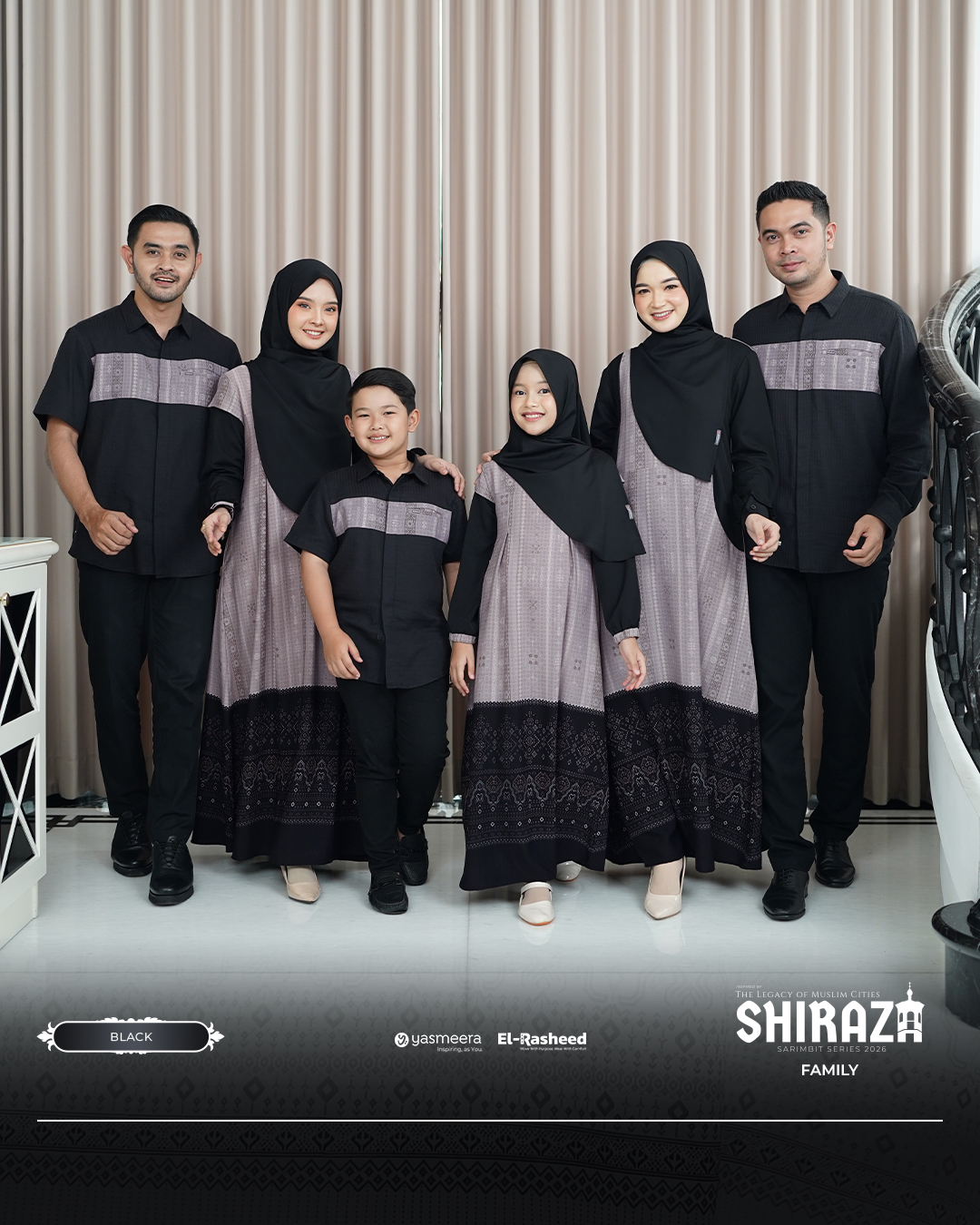 Yasmeera - SHIRAZA SERIES - BLACK thumb 12