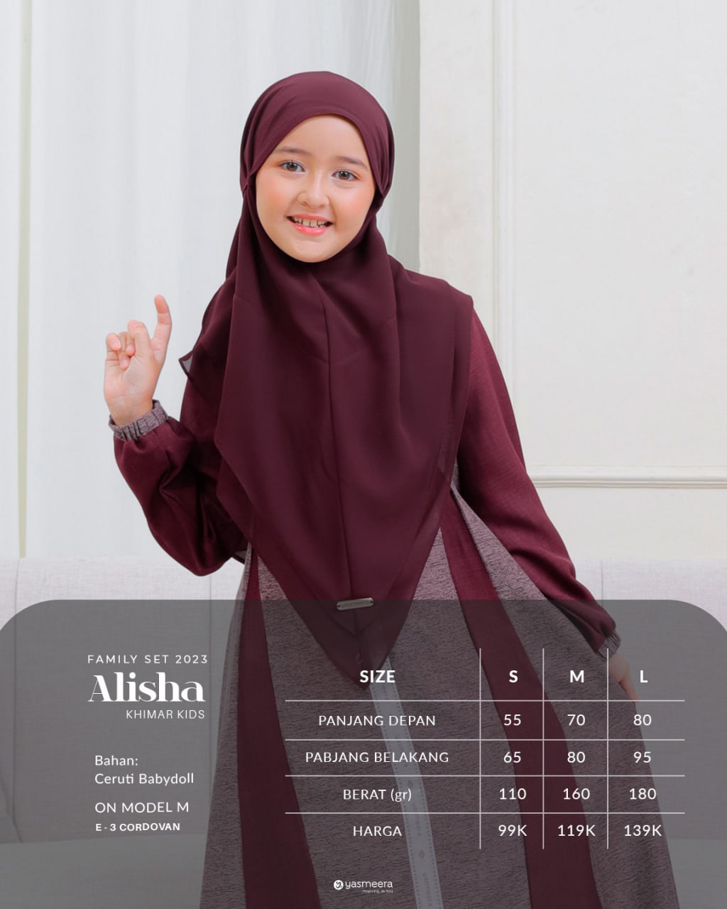 Yasmeera - KHIMAR ALISHA ANAK thumb 53