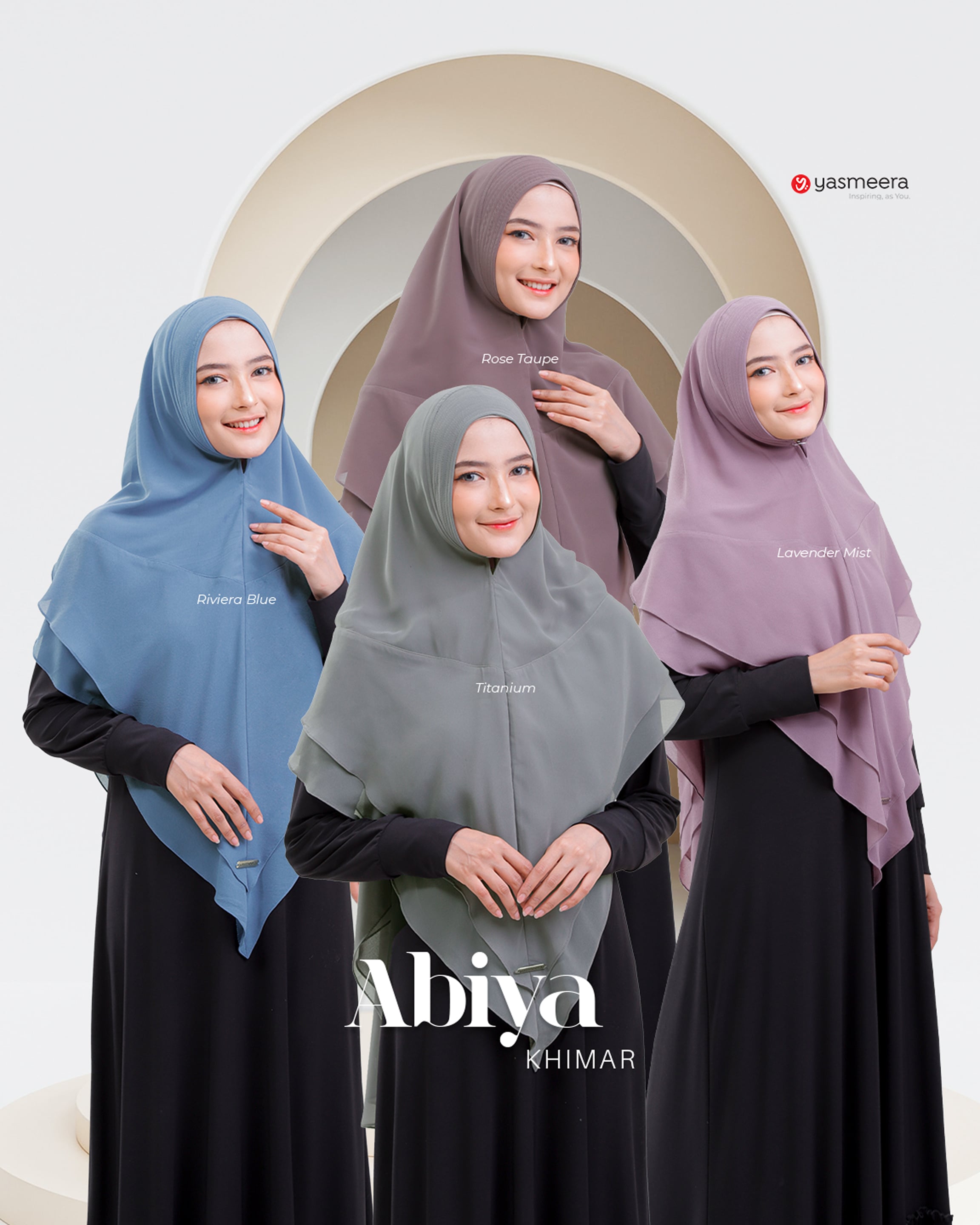 Yasmeera - KHIMAR ABIYA thumb 12