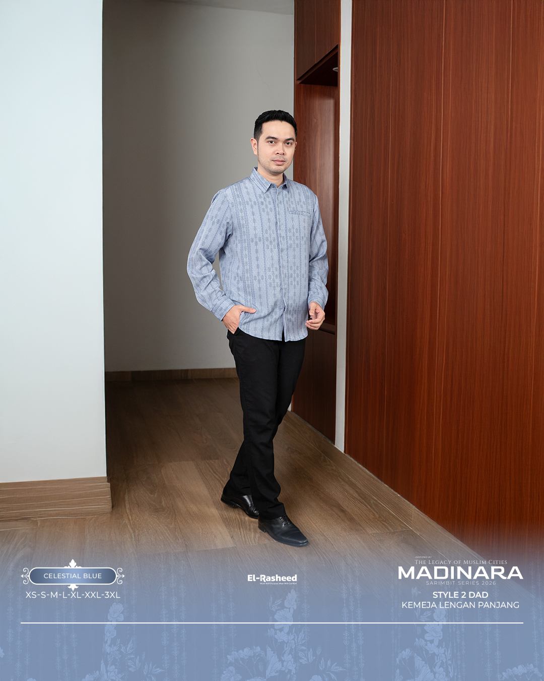 Yasmeera - KEMEJA MADINARA LENGAN PANJANG DEWASA GRADE B thumb 4