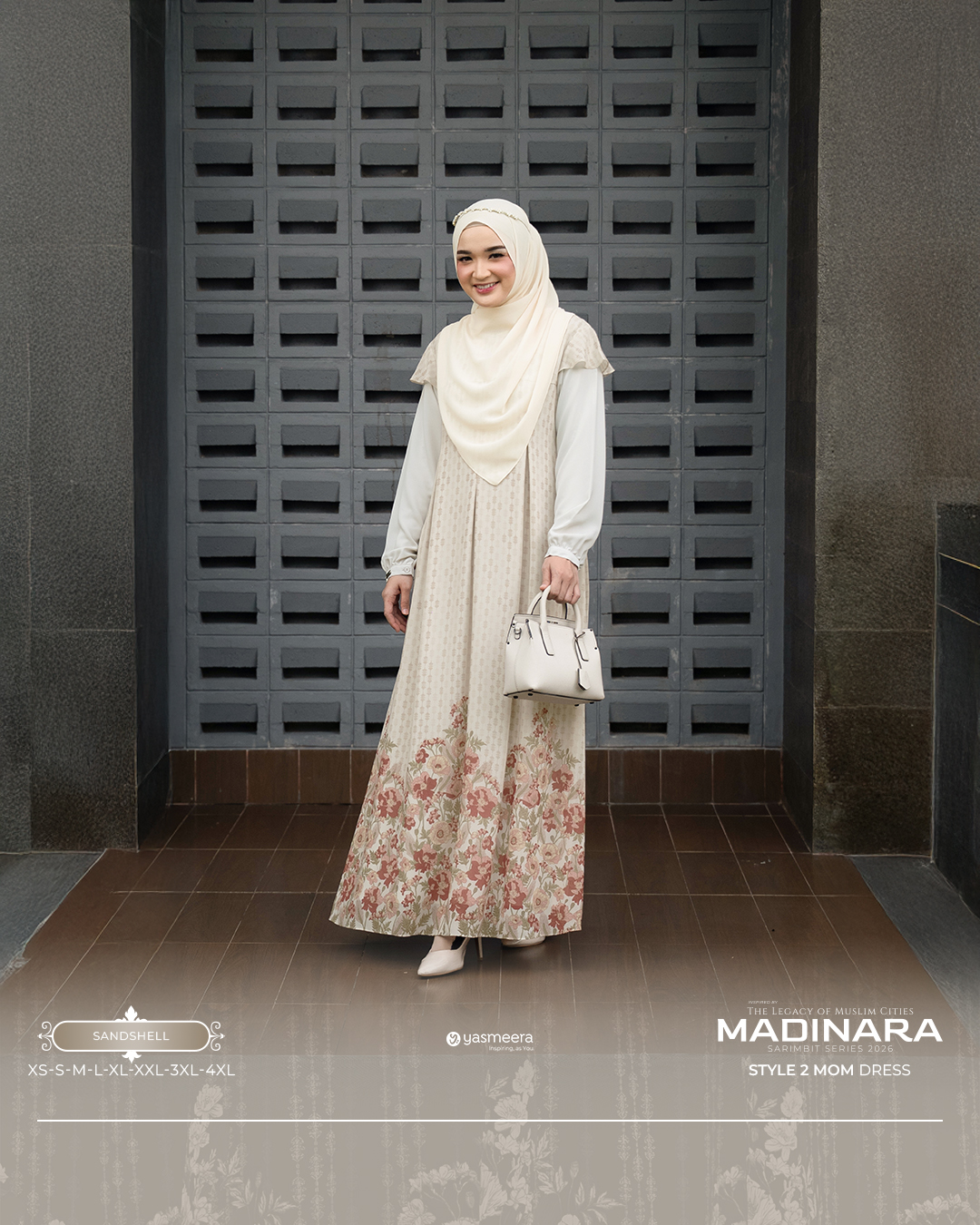 Yasmeera - GAMIS MADINARA STYLE 2 DEWASA GRADE B thumb 9