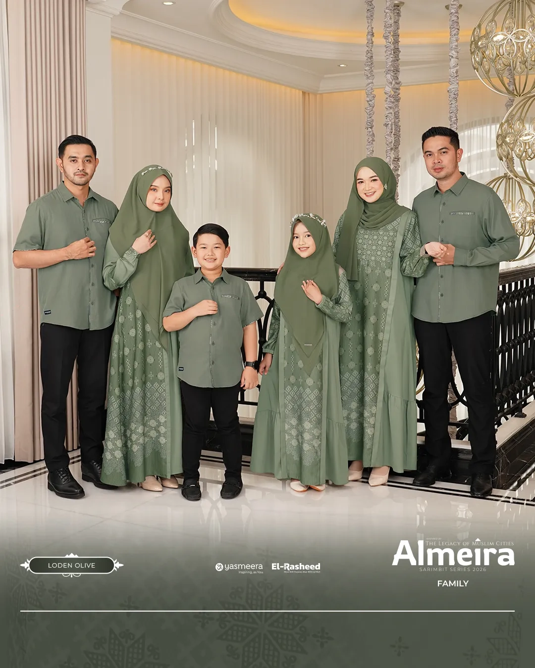 Yasmeera - ALMEIRA SERIES - LODEN OLIVE