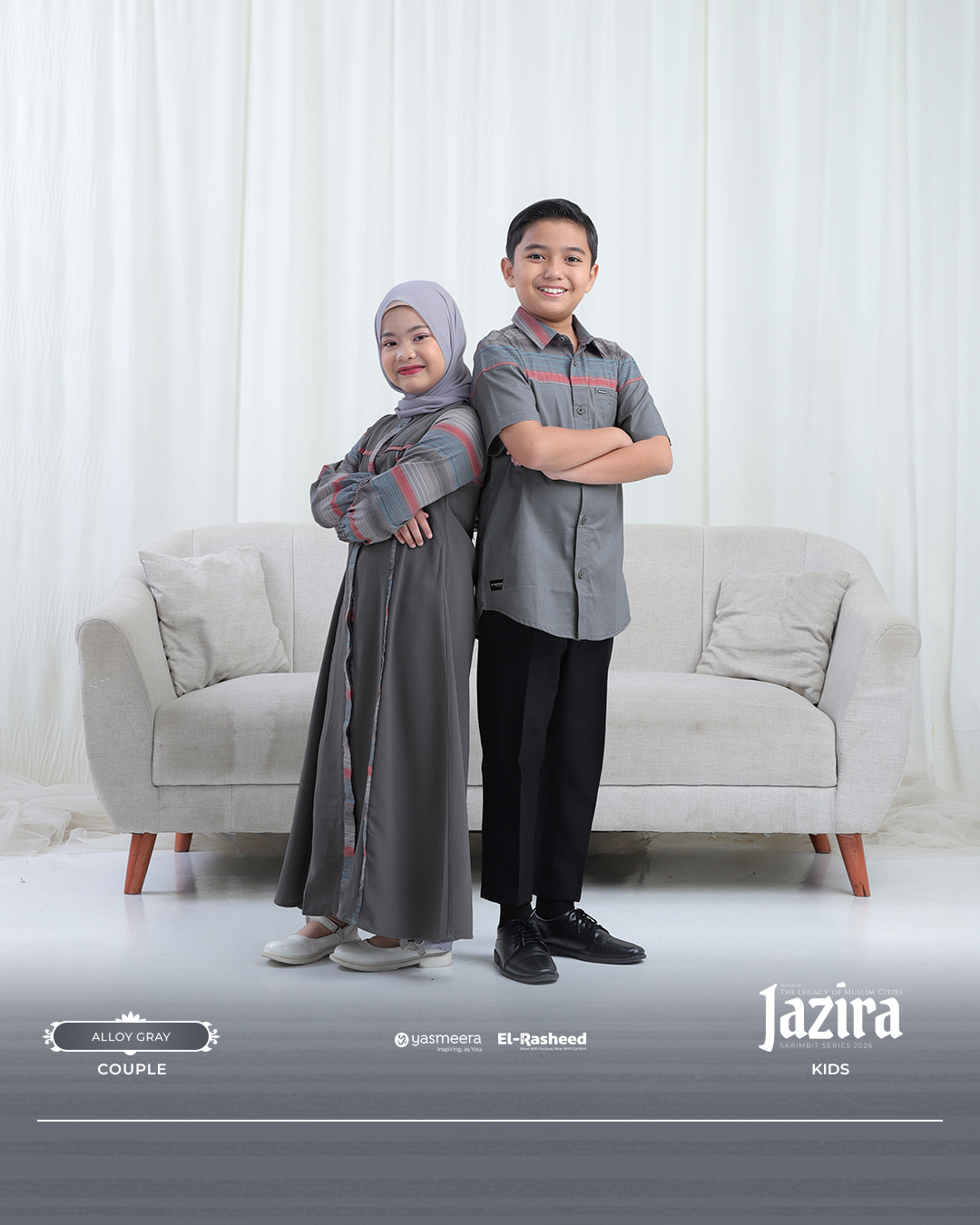 Yasmeera - JAZIRA SERIES - ALLOY GRAY thumb 7