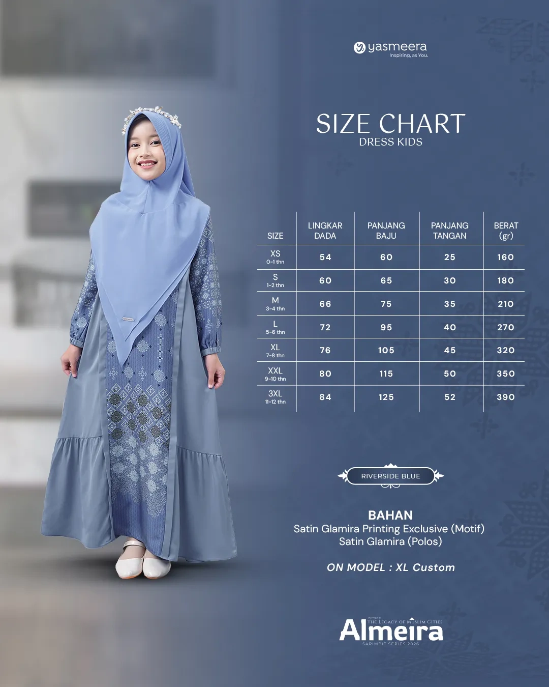 Yasmeera - ALMEIRA SERIES - RIVERSIDE BLUE thumb 27
