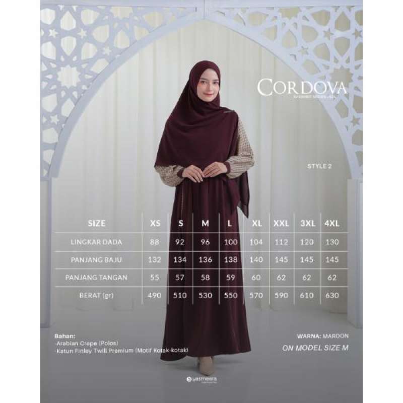 Yasmeera - GAMIS CORDOVA ANAK thumb 12