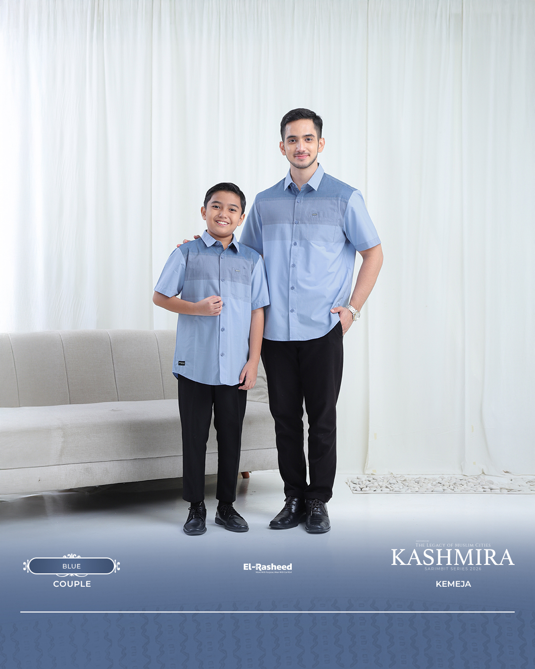 Yasmeera - KASHMIRA SERIES - BLUE thumb 6