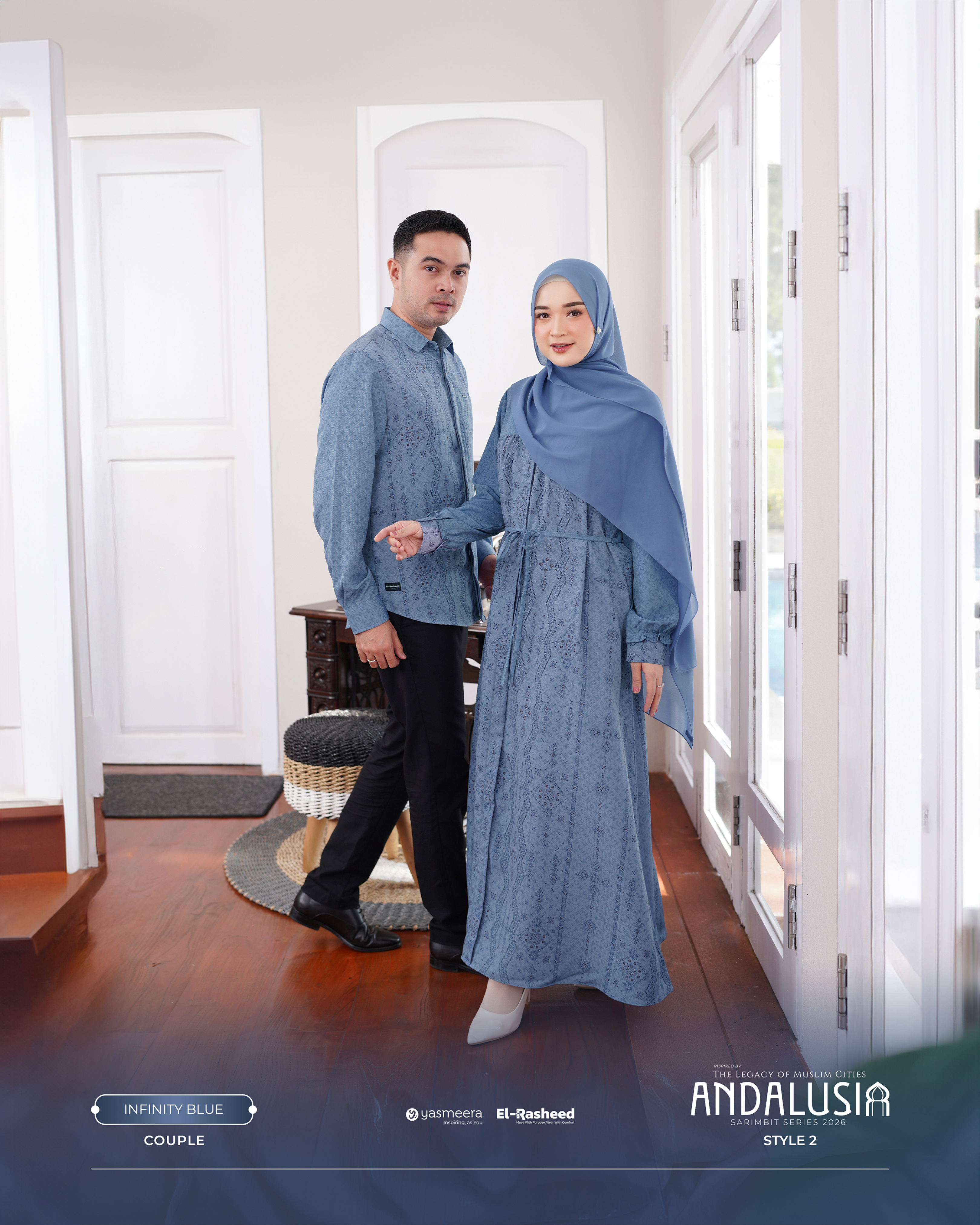 Yasmeera - ANDALUSIA SERIES - INFINITY BLUE thumb 17