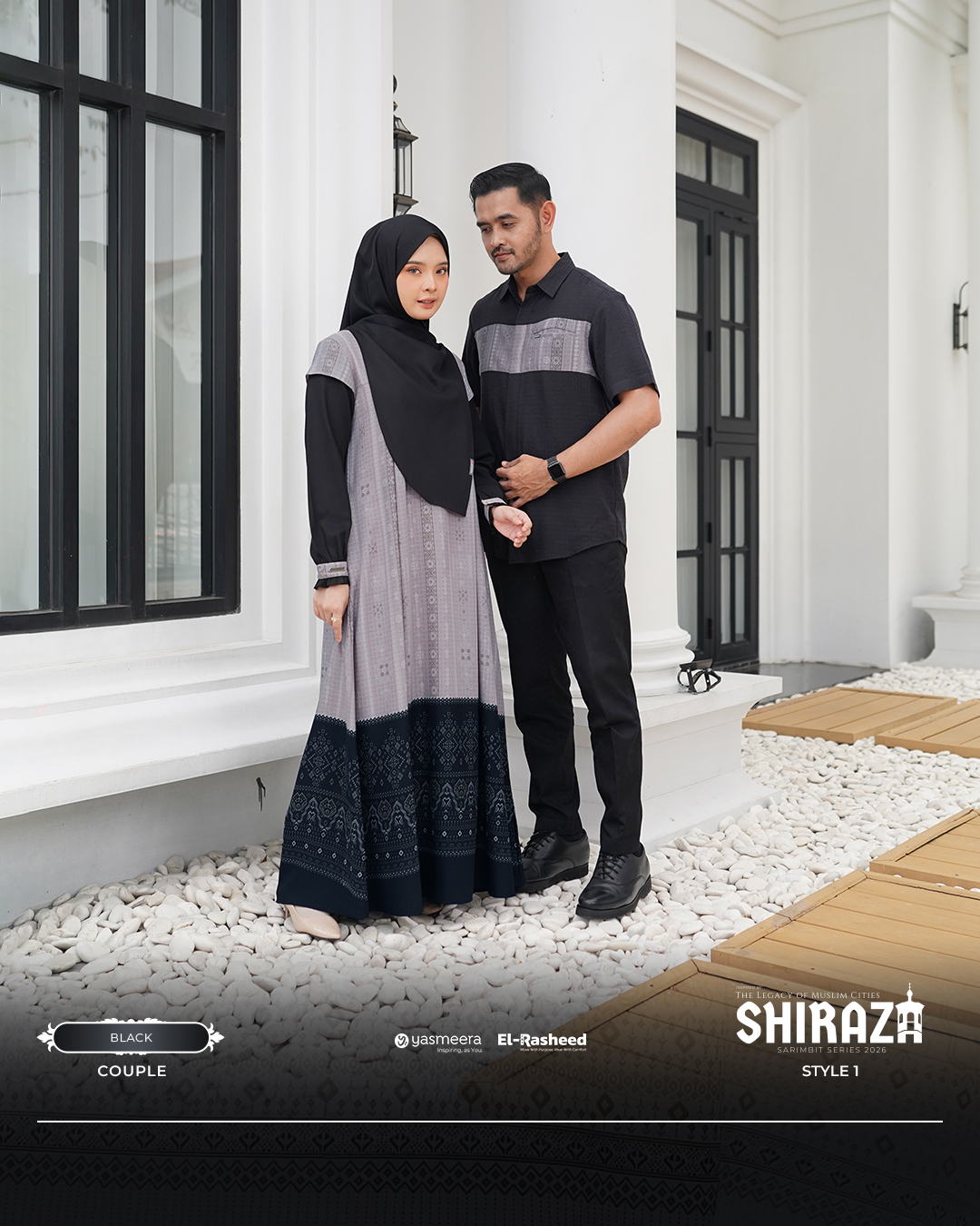 Yasmeera - SHIRAZA SERIES - BLACK thumb 11