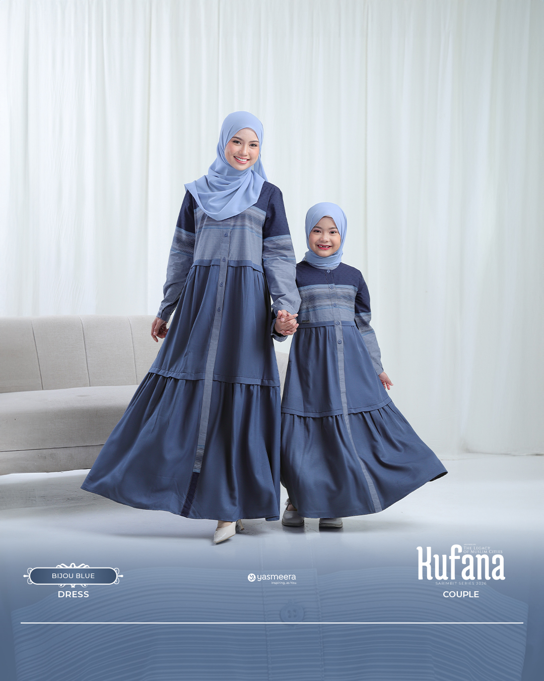 Yasmeera - KUFANA SERIES - BIJOU BLUE thumb 6