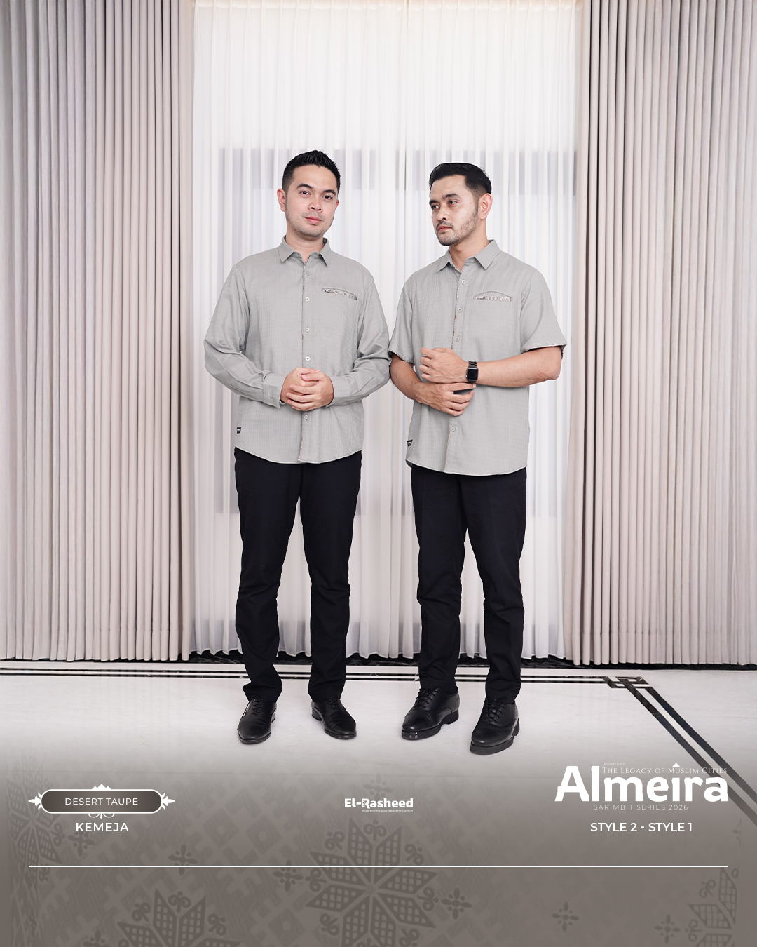 Yasmeera - ALMEIRA SERIES - DESERT TAUPE thumb 7
