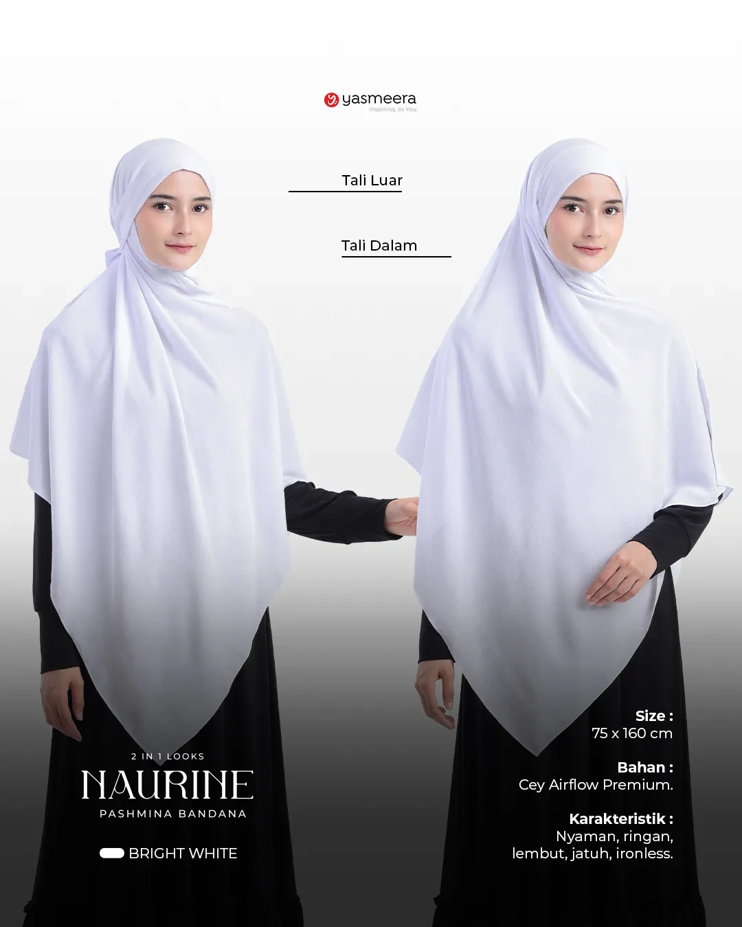 PASHMINA BANDANA NAURINE