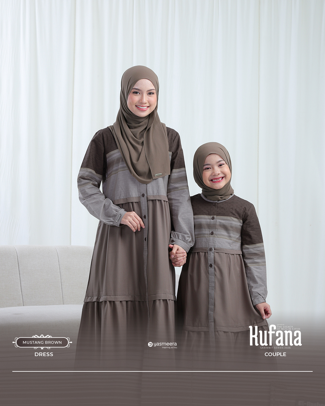Yasmeera - KUFANA SERIES - MUSTANG BROWN thumb 6