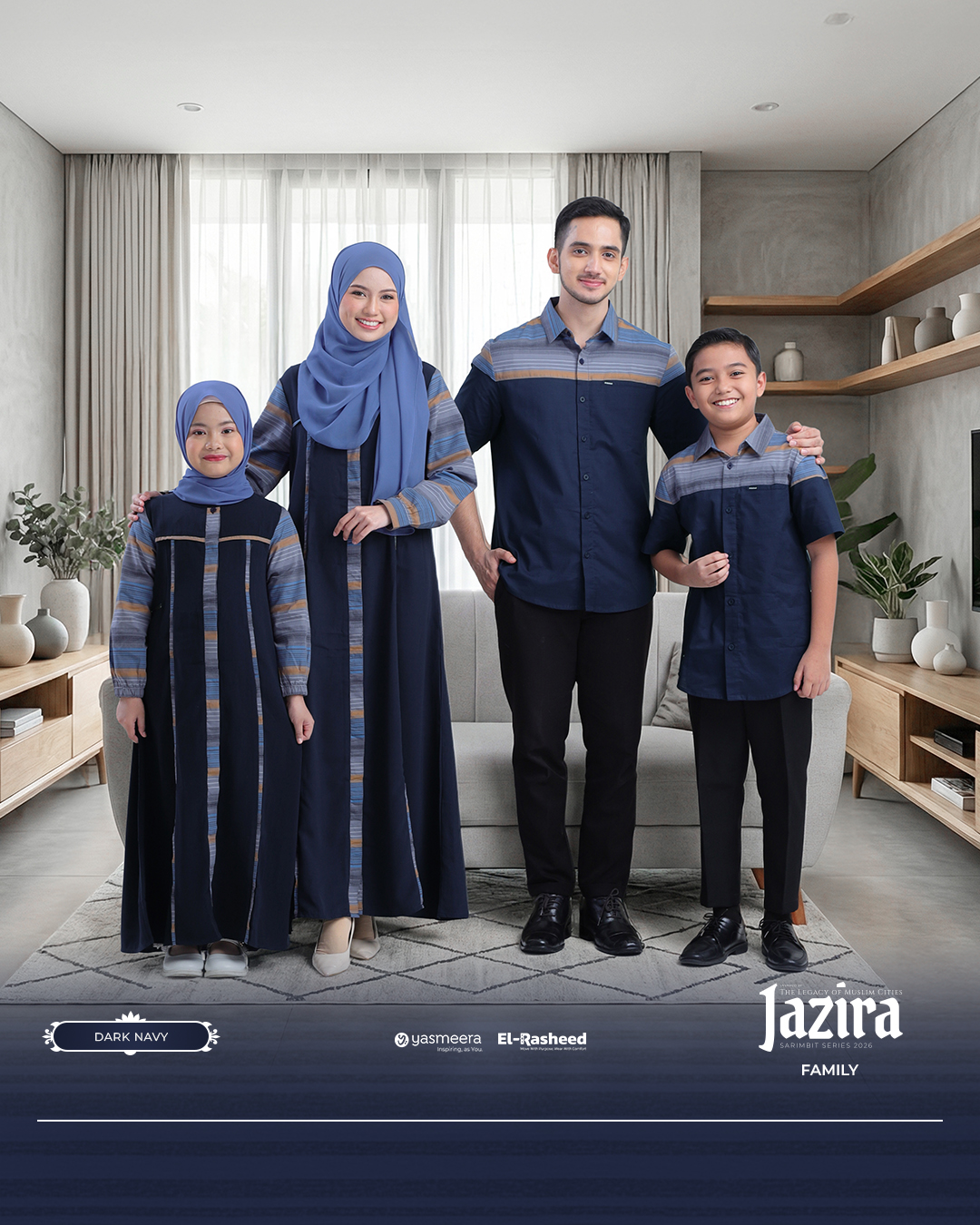 Yasmeera - JAZIRA SERIES - DARK NAVY thumb 9