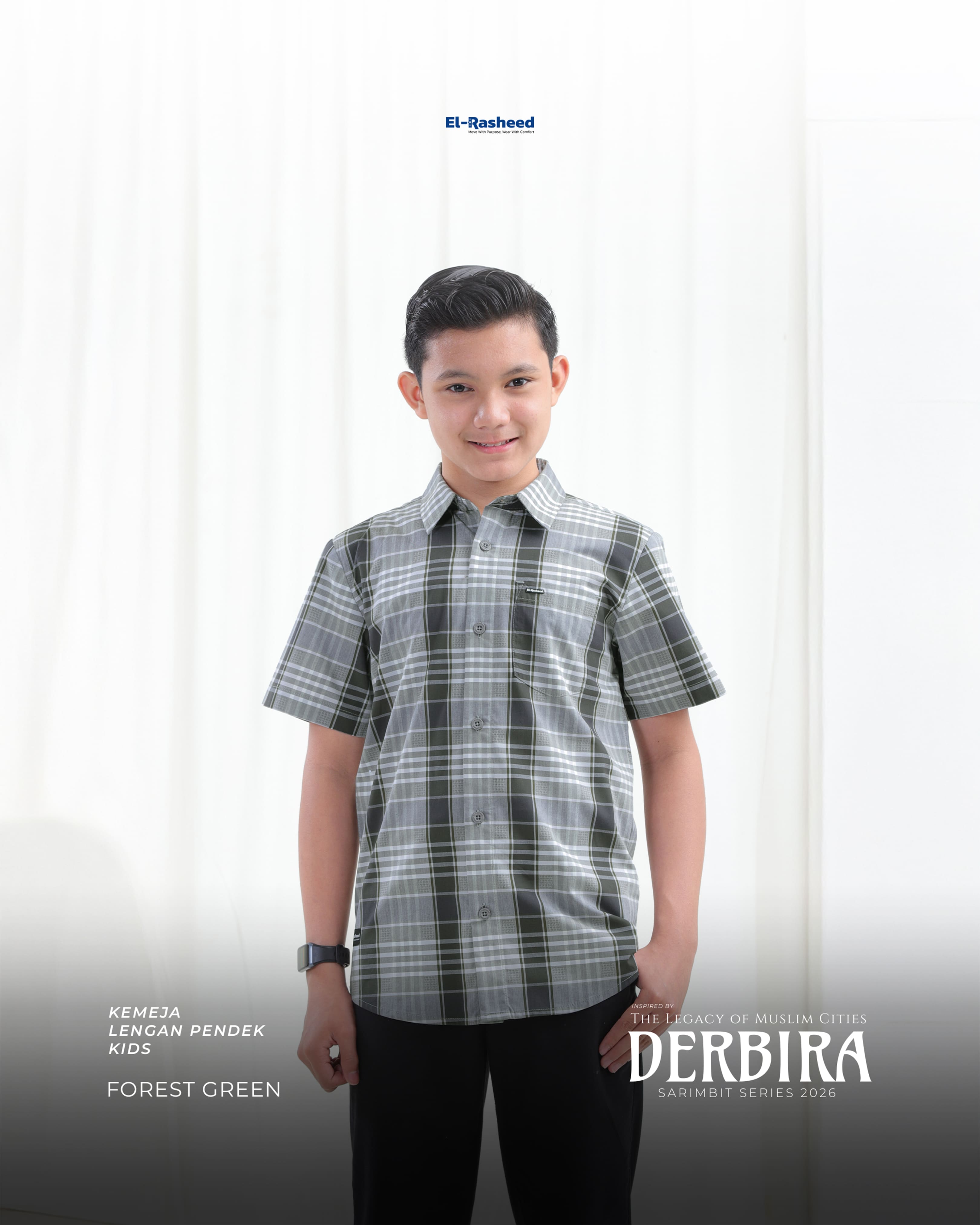 Yasmeera - DERBIRA SERIES - FOREST GREEN thumb 11