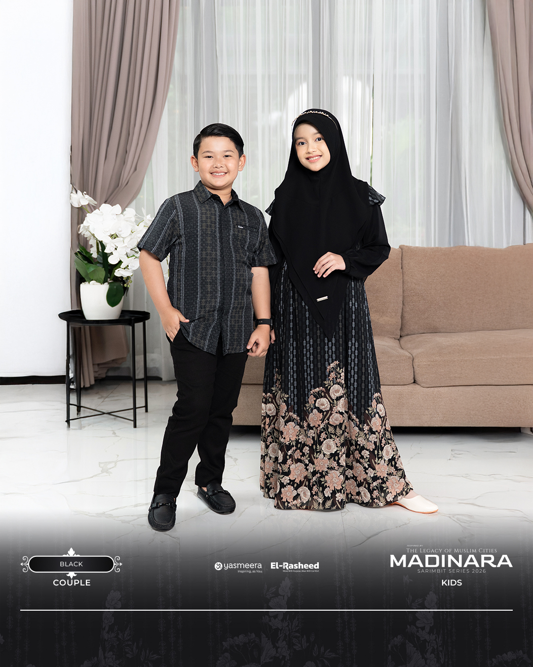 Yasmeera - MADINARA SERIES - BLACK thumb 9