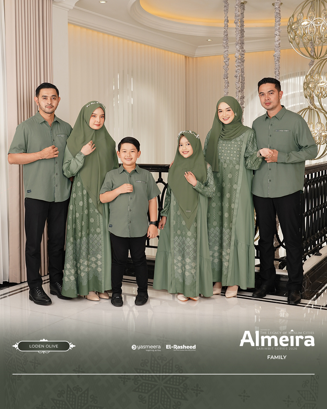 Yasmeera - ALMEIRA SERIES - LODEN OLIVE thumb 14