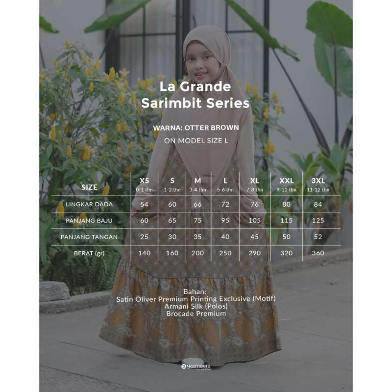 Yasmeera - GAMIS LA GRANDE ANAK thumb 45