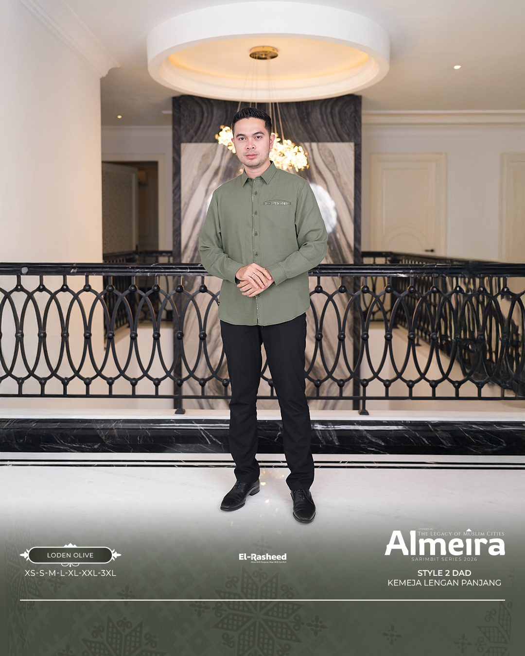 Yasmeera - ALMEIRA SERIES - LODEN OLIVE thumb 9