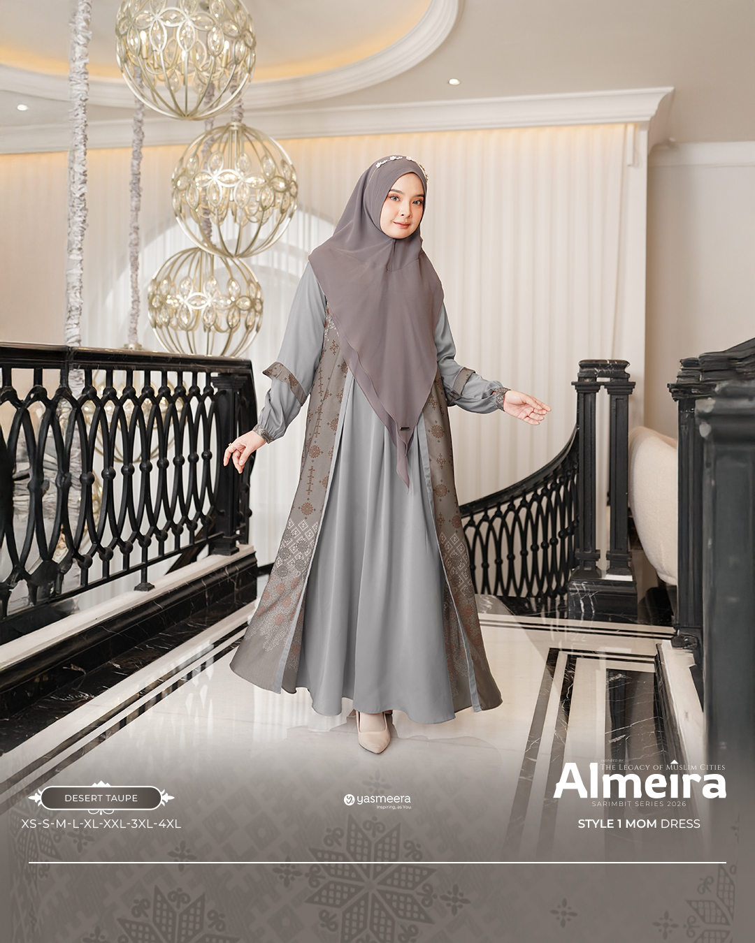 Yasmeera - GAMIS ALMEIRA STYLE 1 DEWASA GRADE B thumb 26