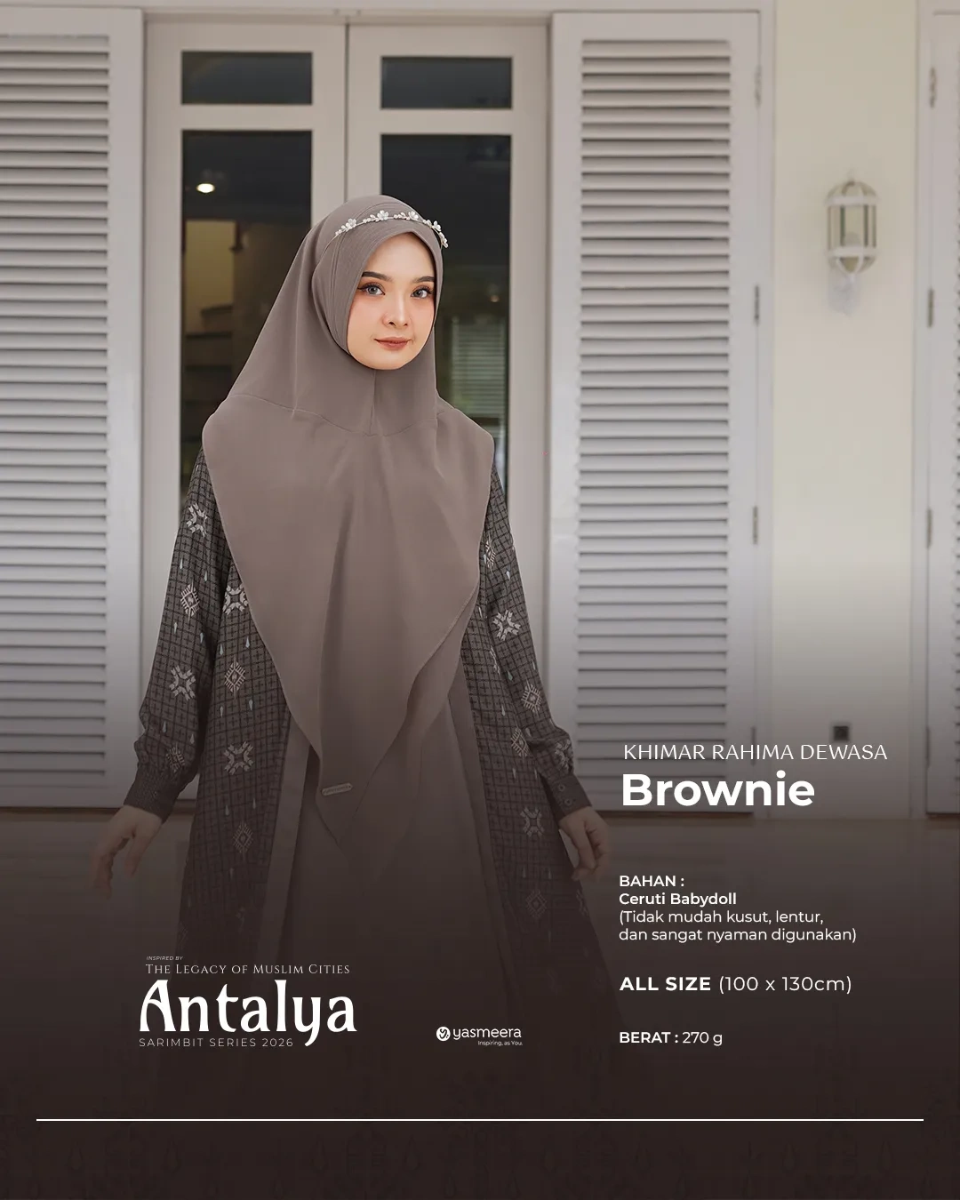 Yasmeera - KHIMAR & PASHMINA SARIMBIT 2026 (ANTALYA)