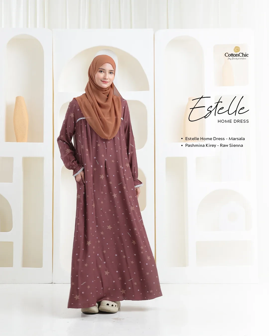 Yasmeera - HOMEDRESS ESTELLE DEWASA GRADE B thumb 24