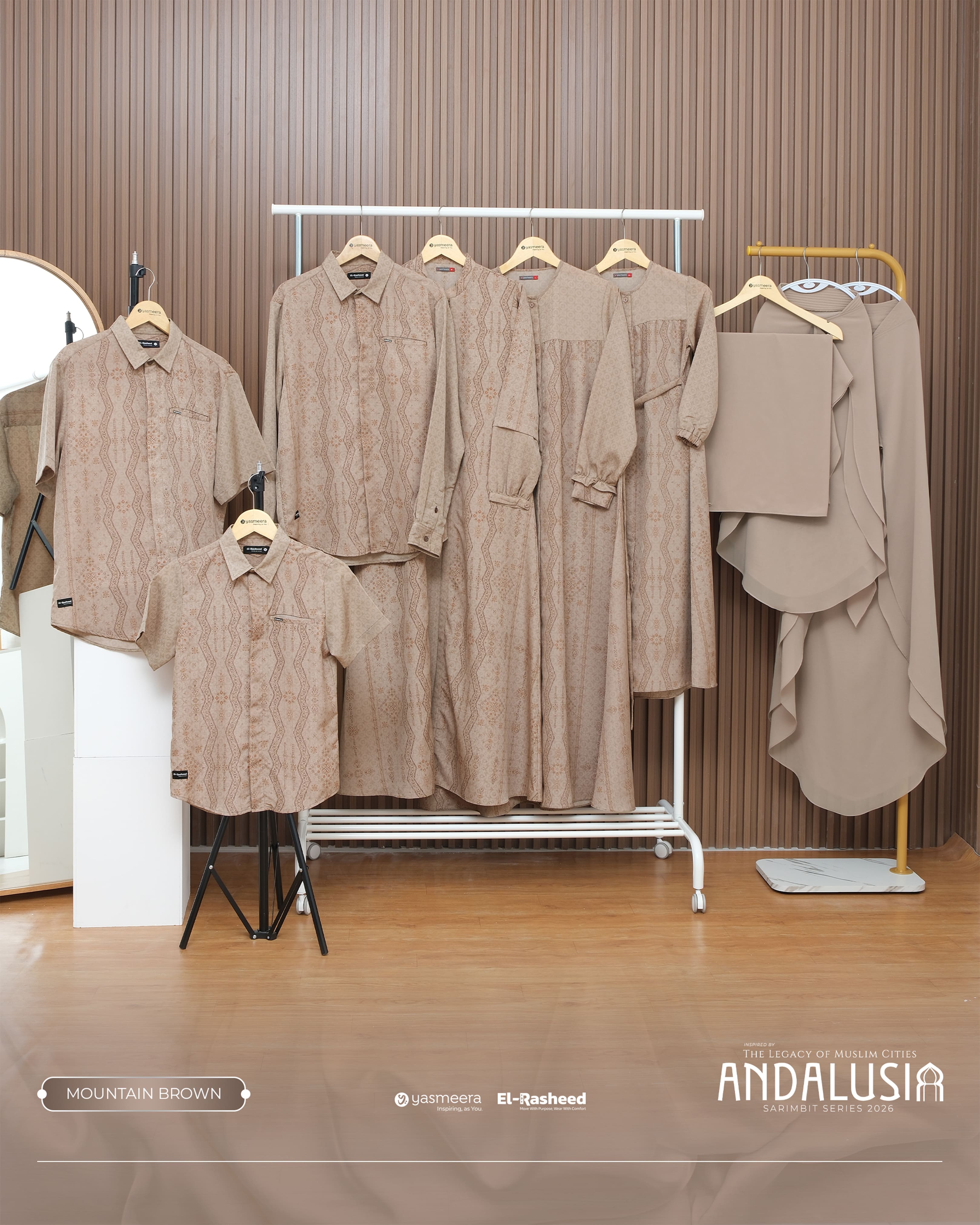 Yasmeera - ANDALUSIA SERIES - MOUNTAIN BROWN thumb 18