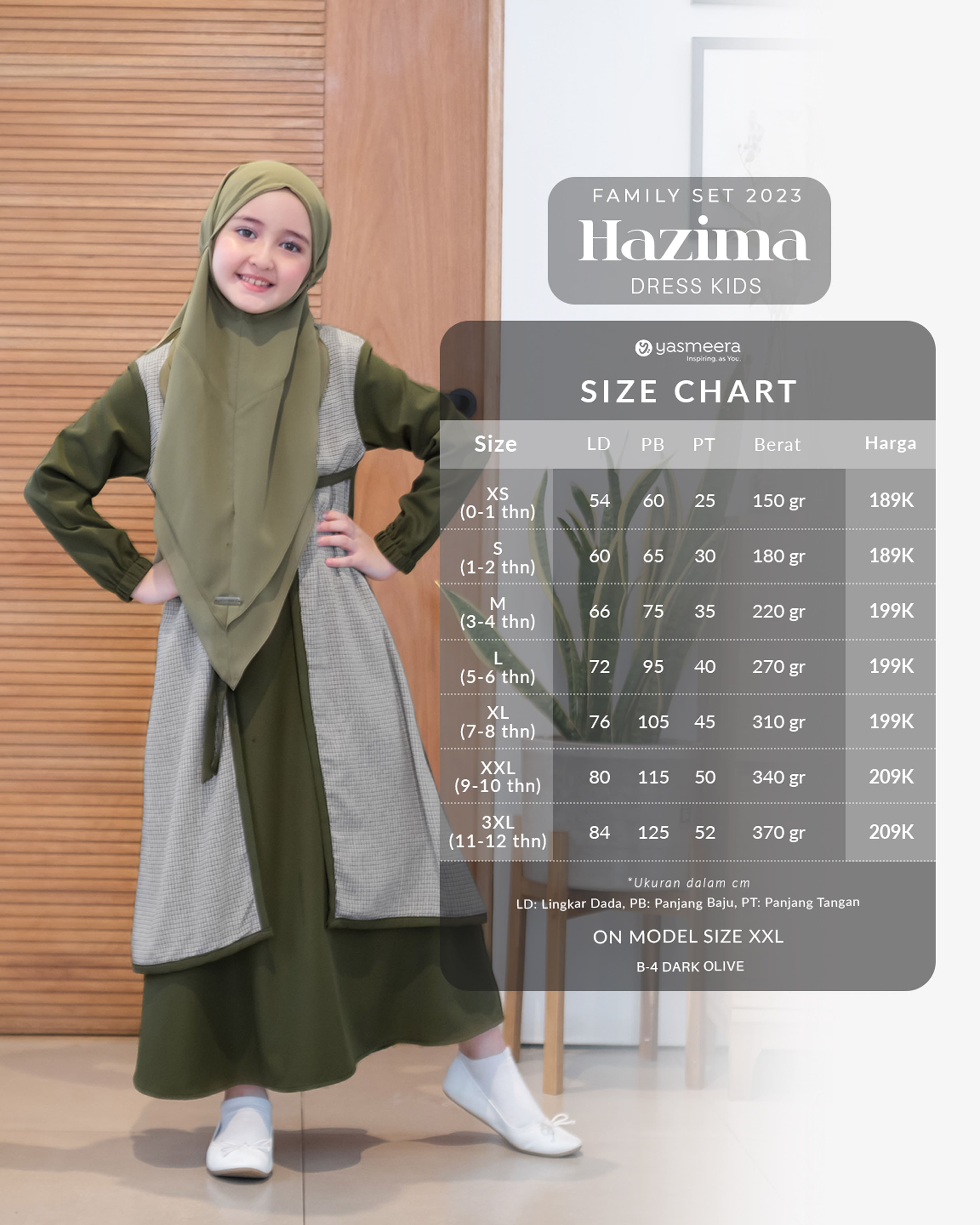 Yasmeera - GAMIS HAZIMA ANAK thumb 4