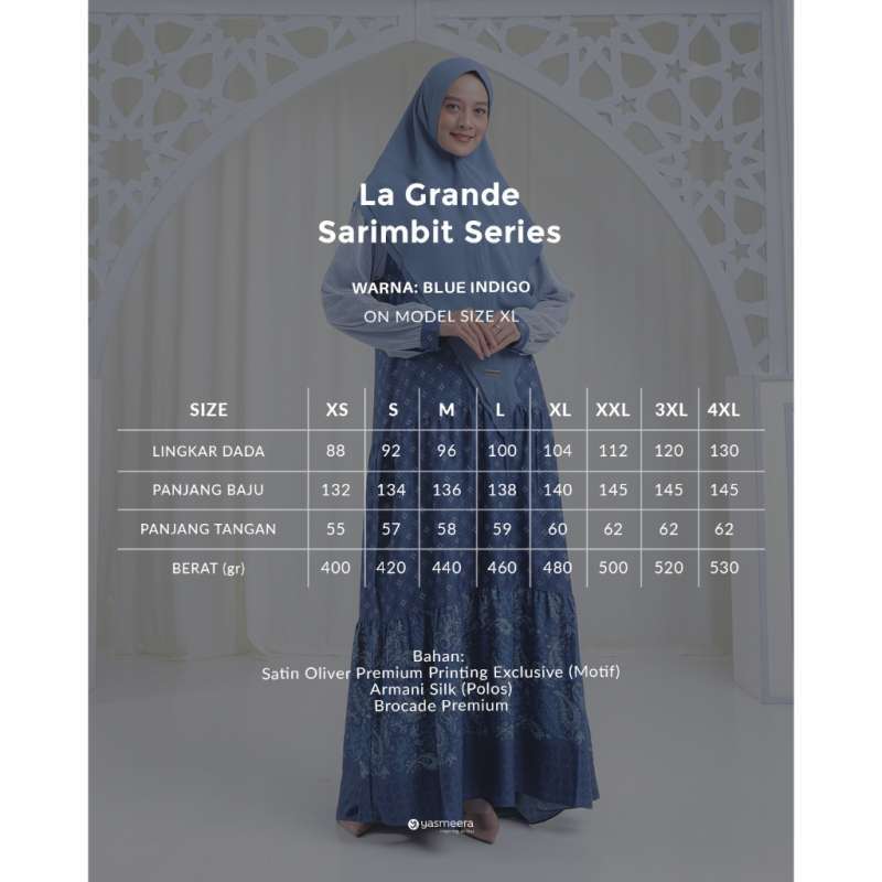 Yasmeera - GAMIS LA GRANDE ANAK thumb 29