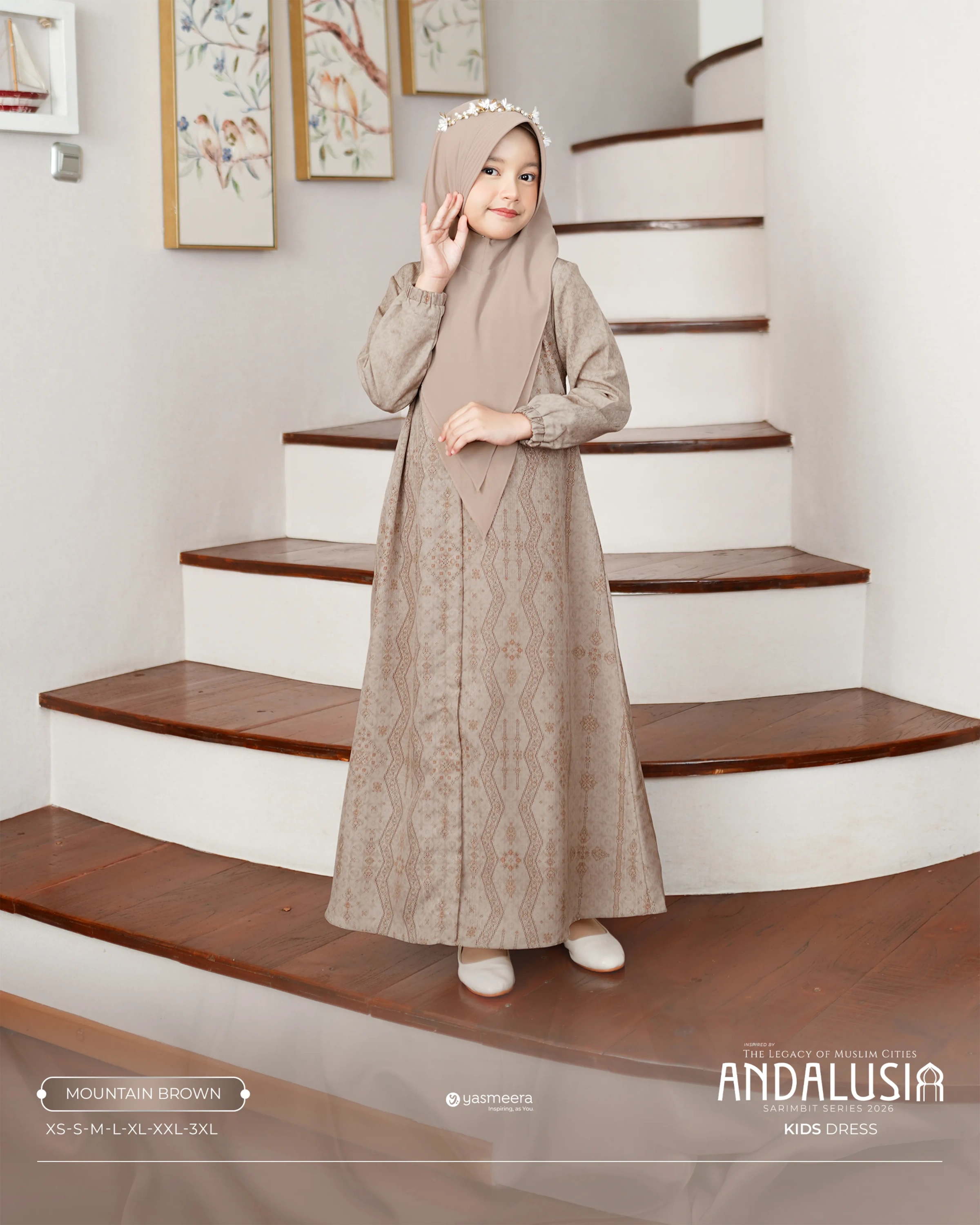 Yasmeera - ANDALUSIA SERIES - MOUNTAIN BROWN thumb 2