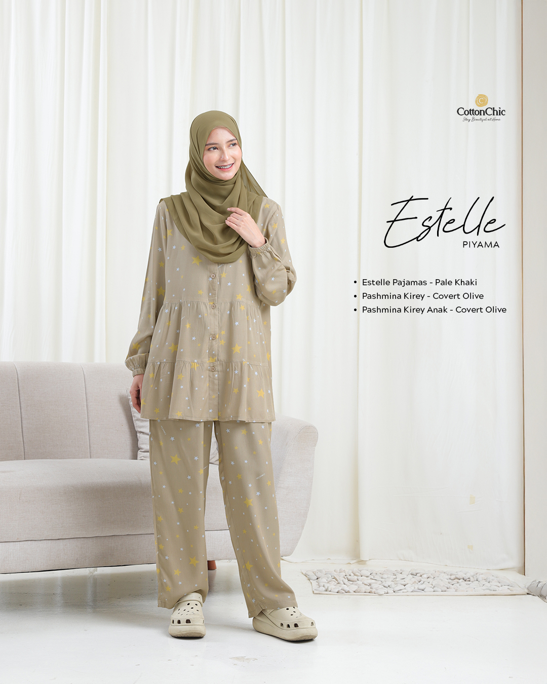 Yasmeera - PAJAMAS ESTELLE DEWASA
