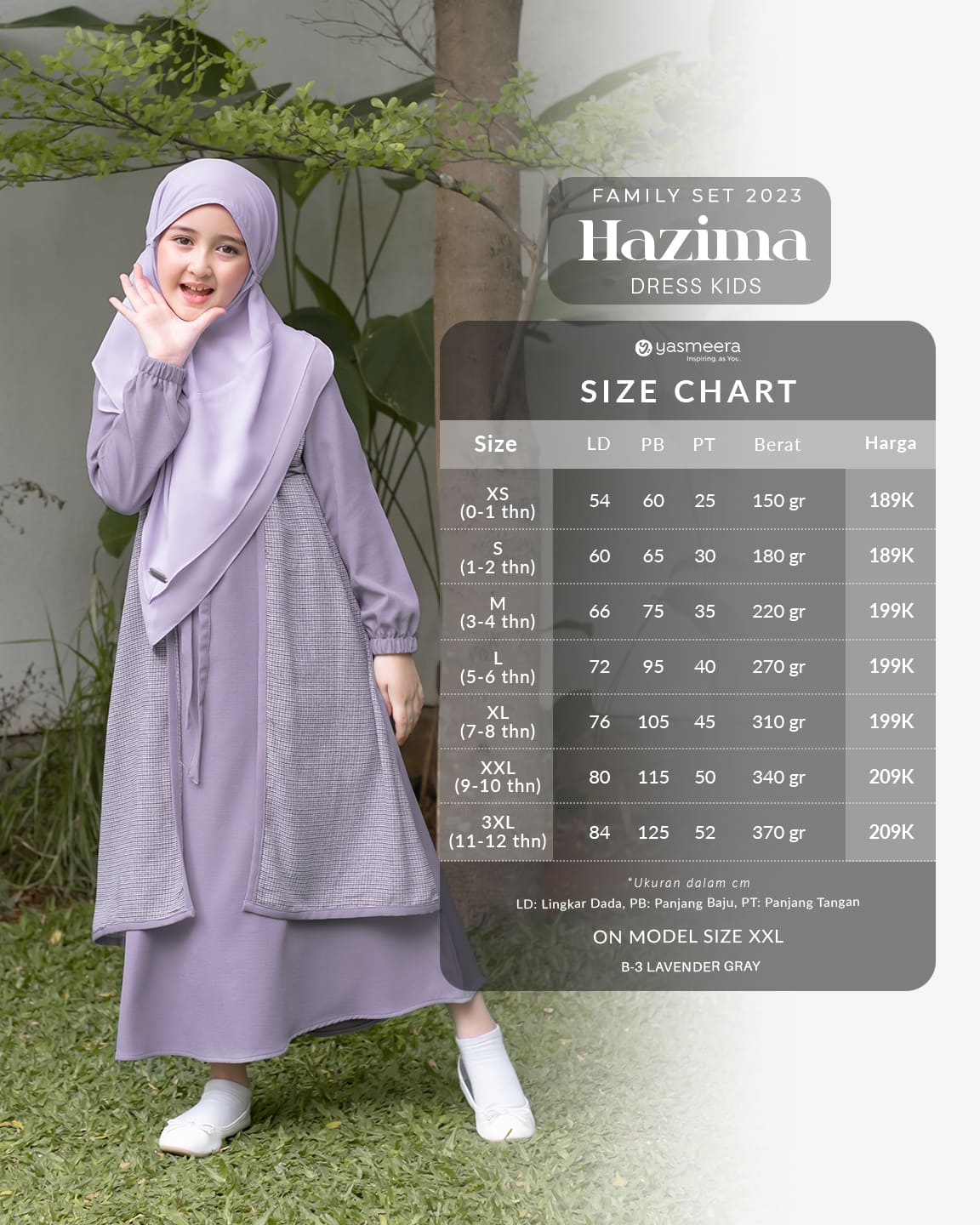 Yasmeera - GAMIS HAZIMA ANAK thumb 47