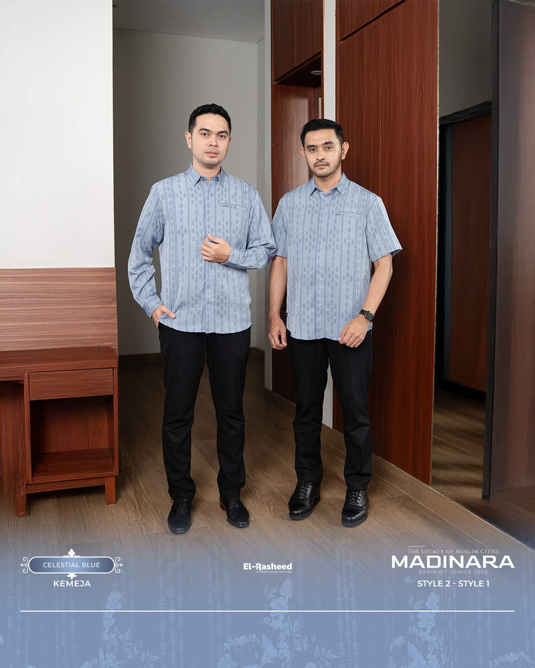 Yasmeera - MADINARA SERIES - CELESTIAL BLUE thumb 8