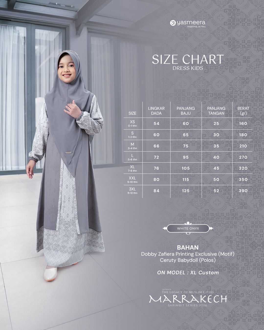 Yasmeera - MARRAKECH SERIES - WHITE ONYX thumb 2