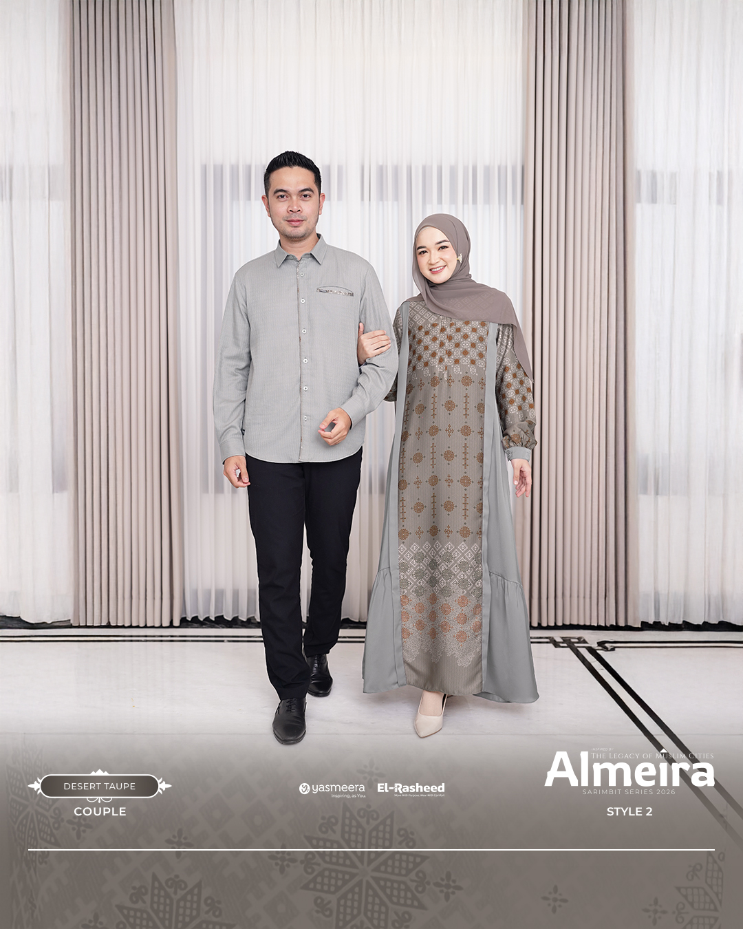 Yasmeera - ALMEIRA SERIES - DESERT TAUPE thumb 10