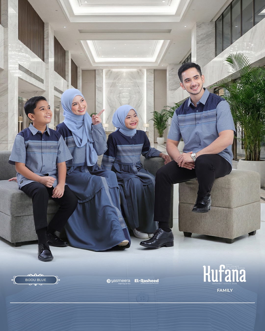 Yasmeera - KUFANA SERIES - BIJOU BLUE thumb 9