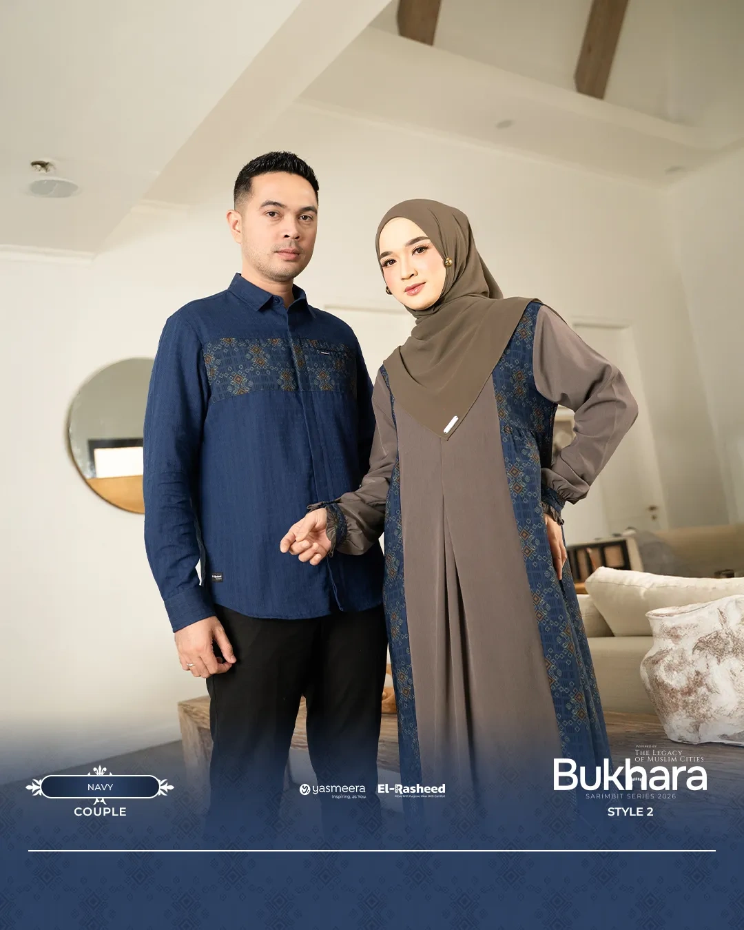 Yasmeera - BUKHARA SERIES - NAVY thumb 49