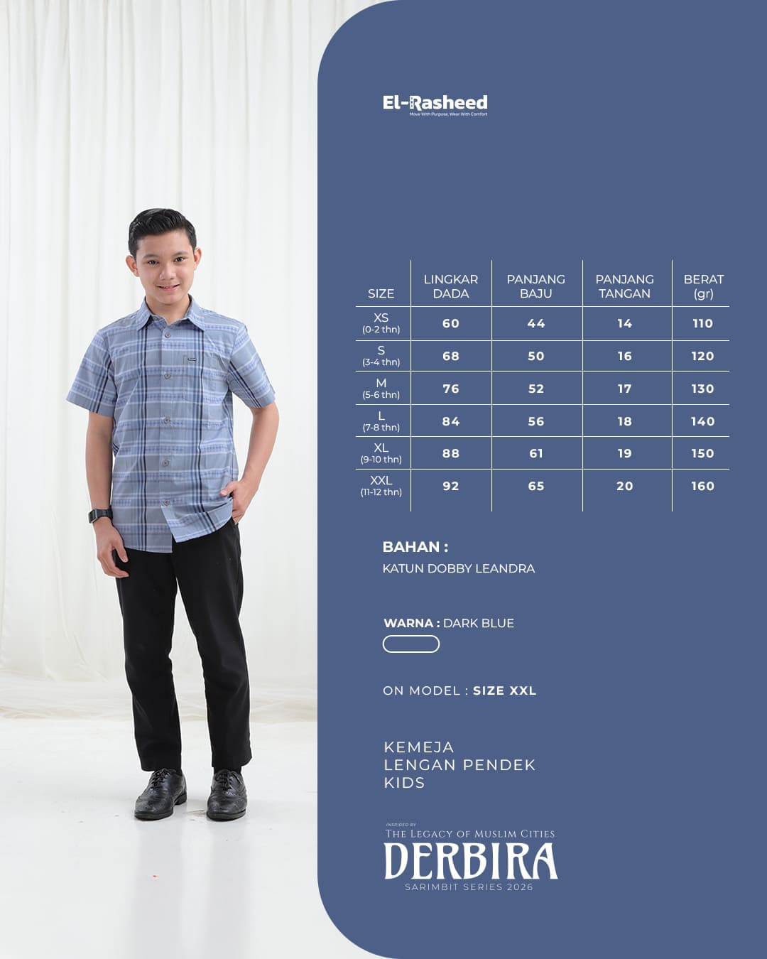 Yasmeera - DERBIRA SERIES - DARK BLUE thumb 4