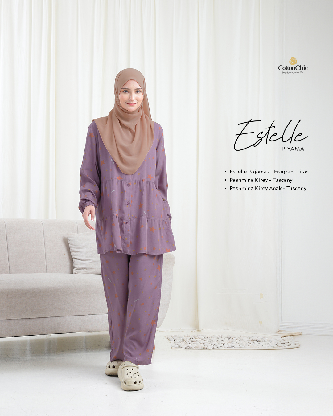 Yasmeera - PAJAMAS ESTELLE DEWASA GRADE B thumb 21