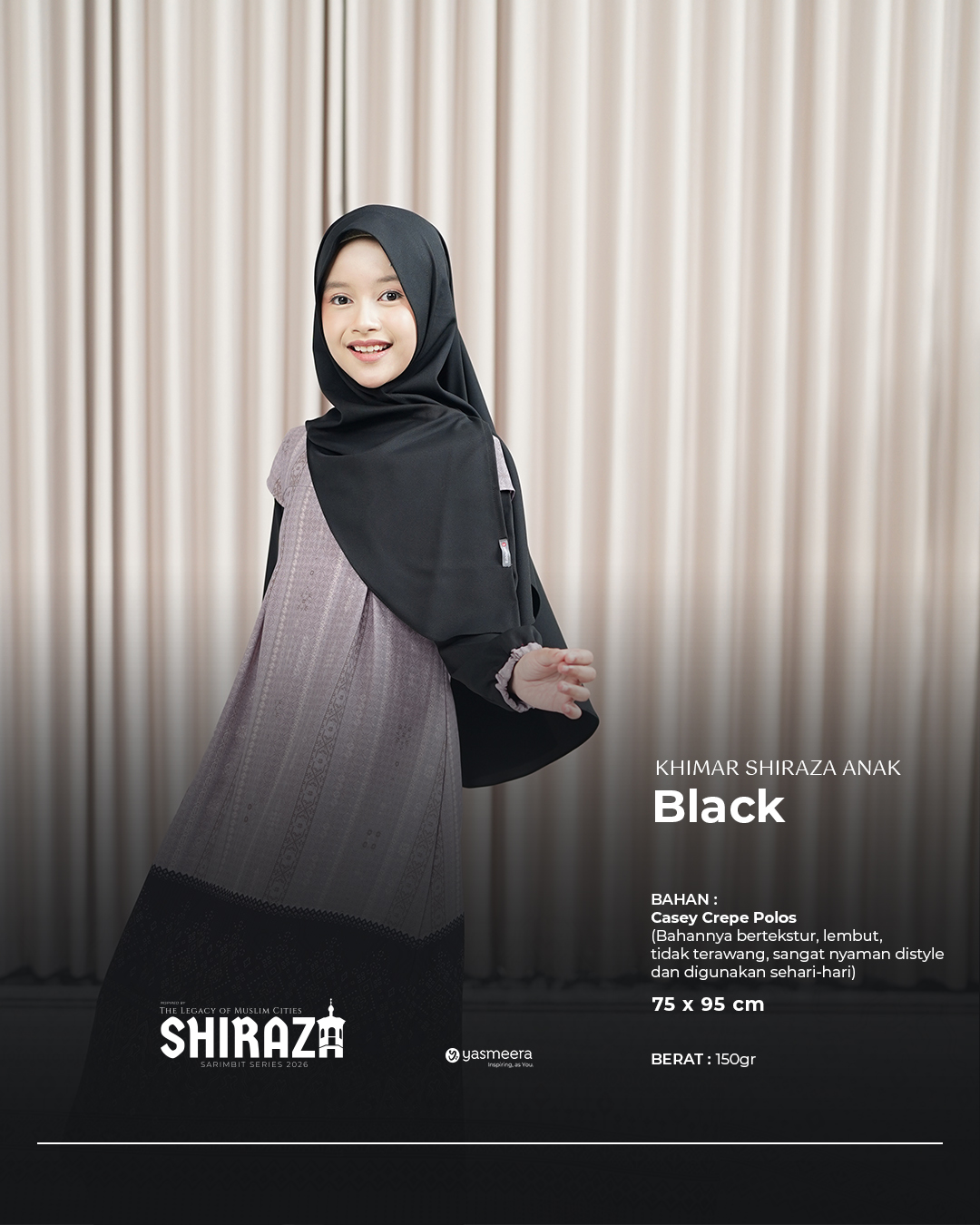 Yasmeera - KHIMAR SHIRAZA SARIMBIT 2026