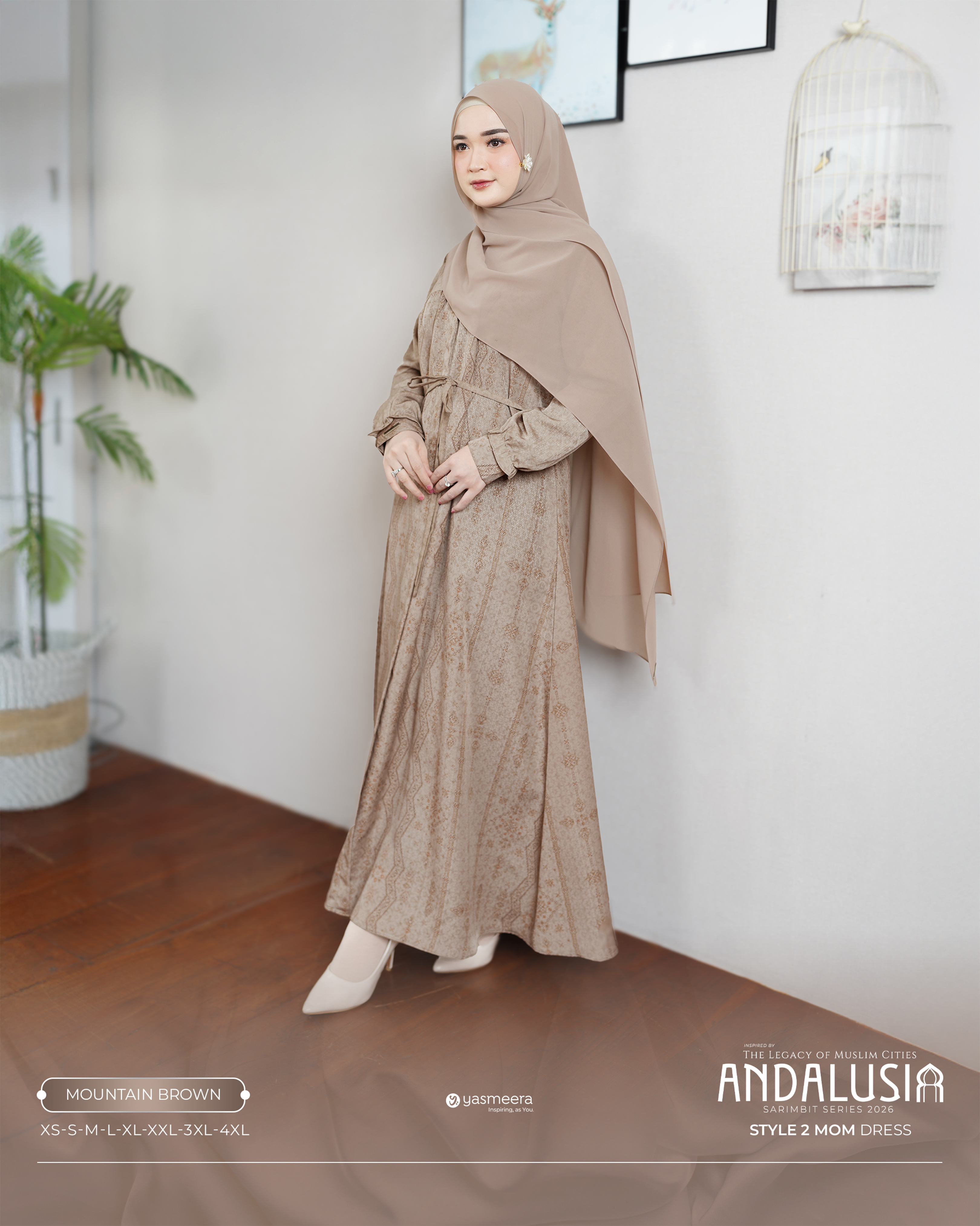 Yasmeera - ANDALUSIA SERIES - MOUNTAIN BROWN thumb 8