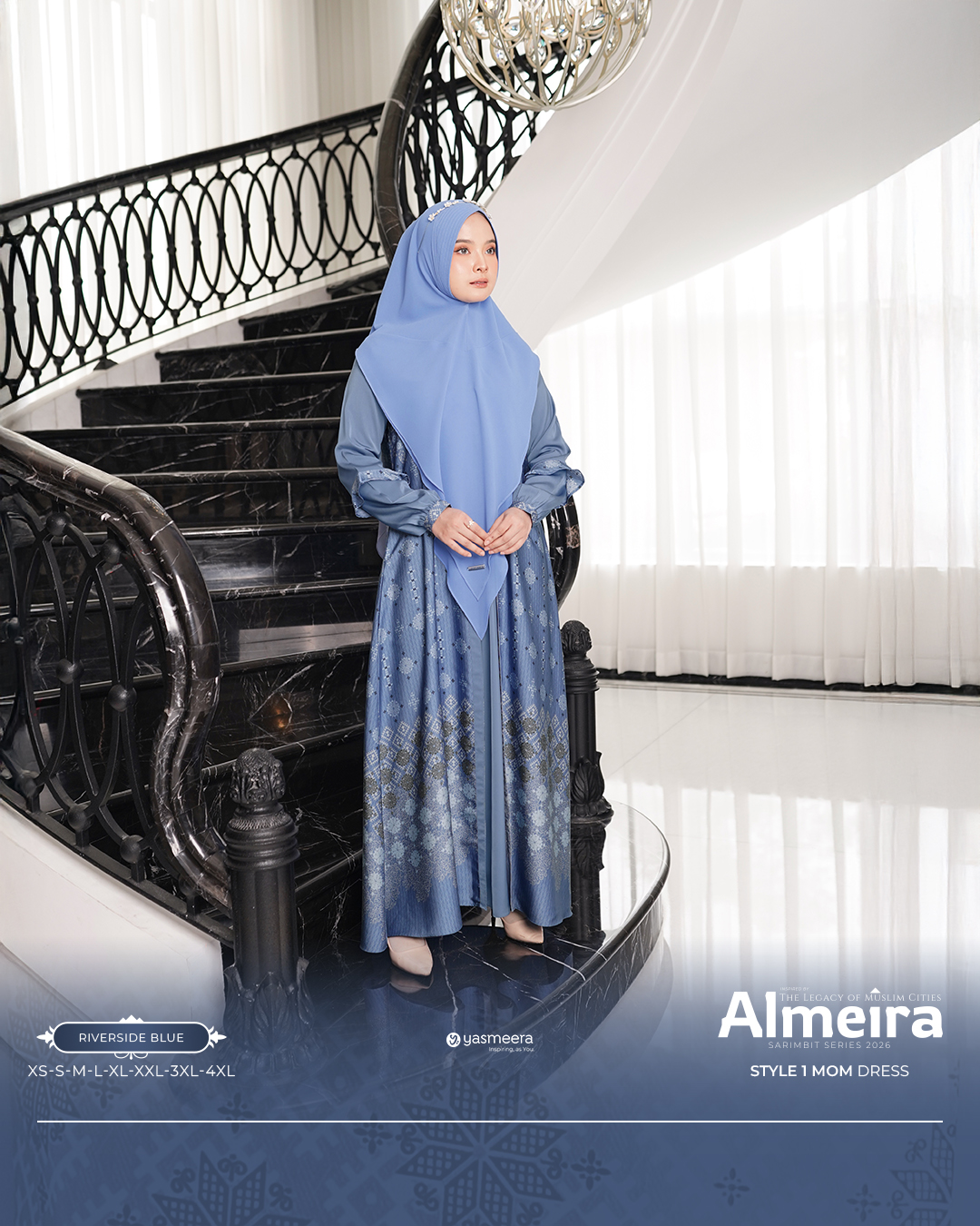 Yasmeera - GAMIS ALMEIRA STYLE 1 DEWASA GRADE B thumb 9