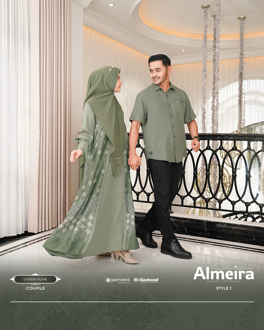 Yasmeera - ALMEIRA SERIES - LODEN OLIVE thumb 7