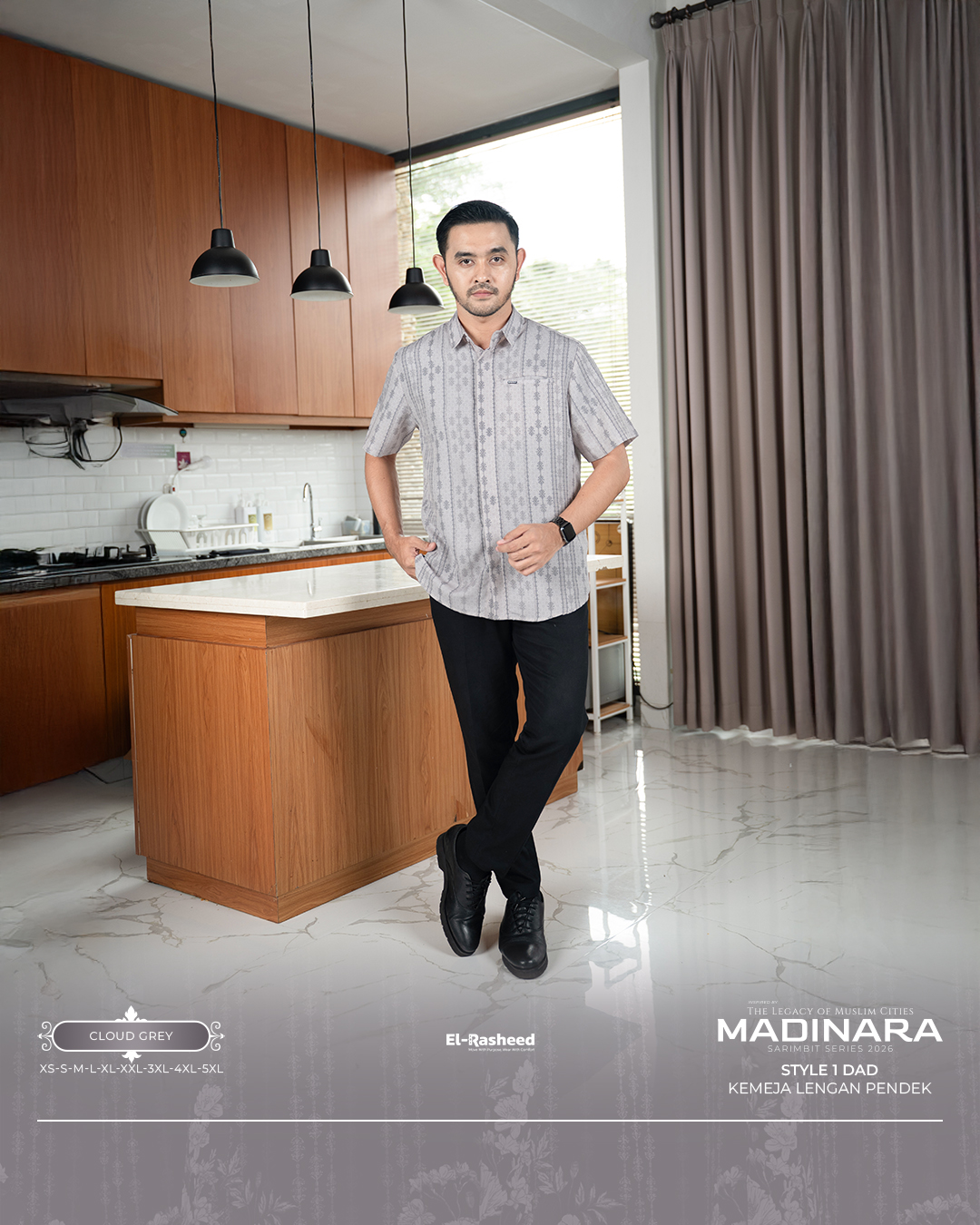 Yasmeera - KEMEJA MADINARA LENGAN PENDEK DEWASA GRADE B thumb 41