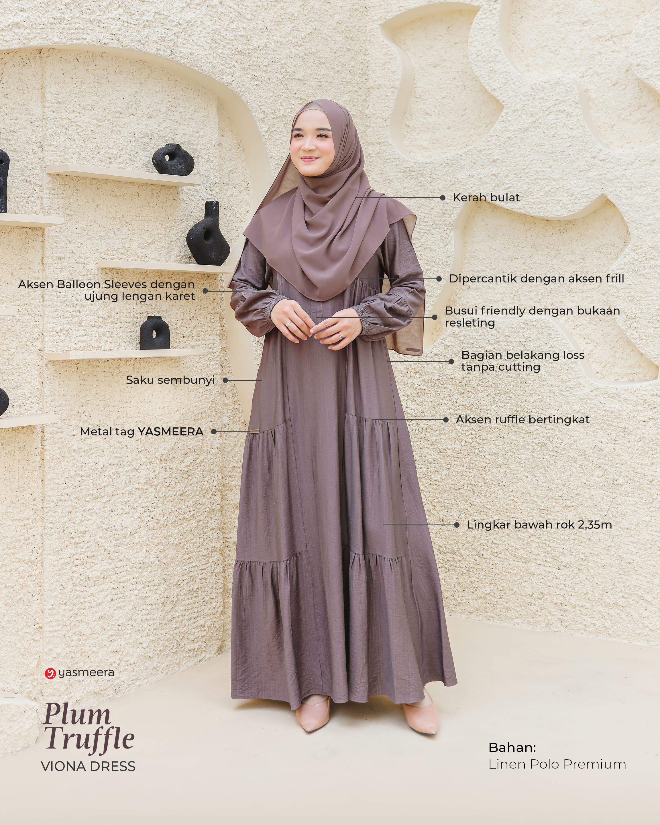 Yasmeera - GAMIS VIONA GRADE B thumb 38