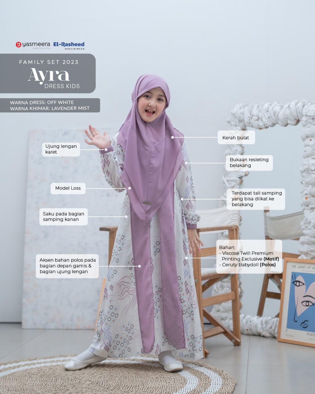 Yasmeera - GAMIS AYRA ANAK thumb 54