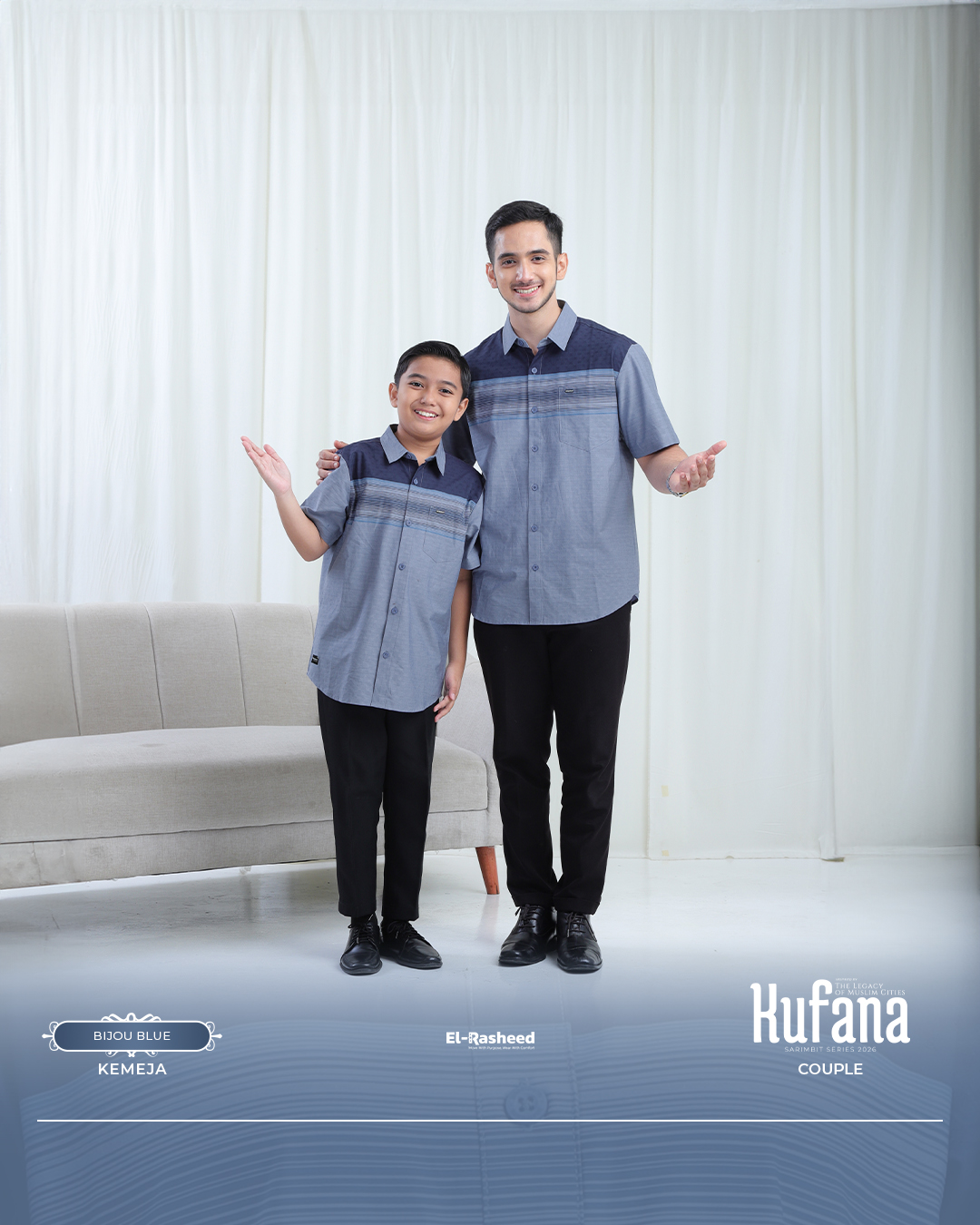 Yasmeera - KUFANA SERIES - BIJOU BLUE thumb 5