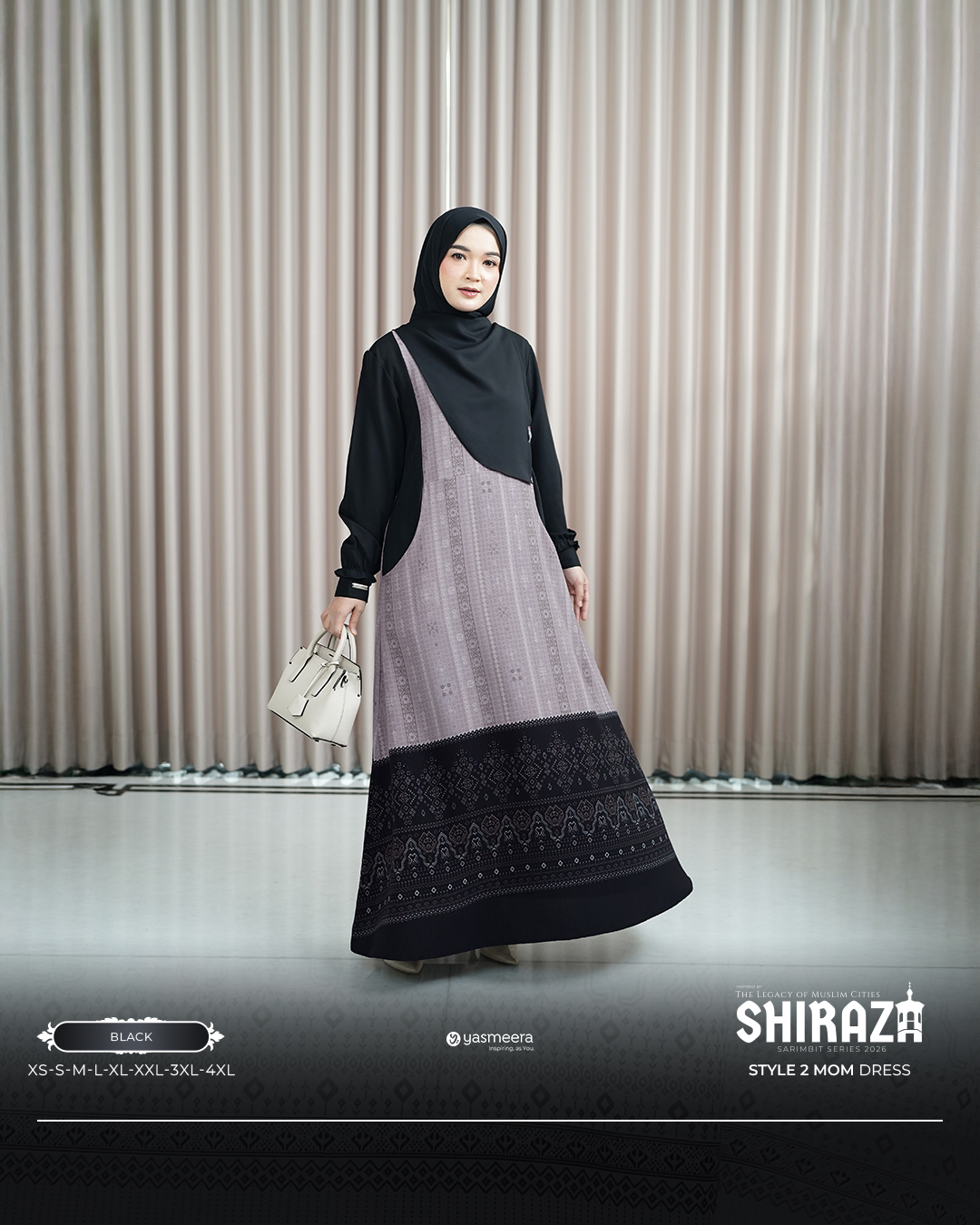 Yasmeera - GAMIS SHIRAZA STYLE 2 DEWASA GRADE B thumb 7