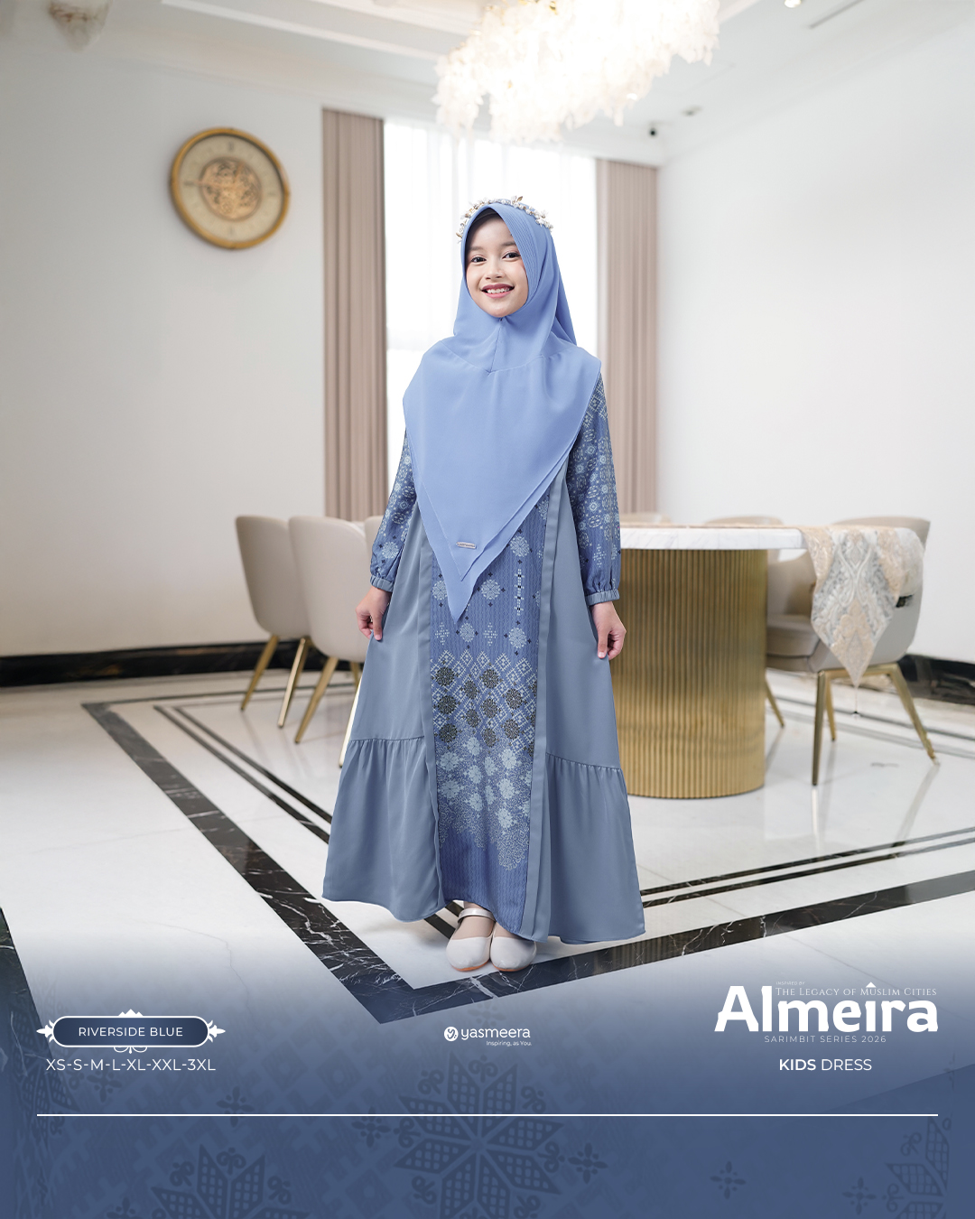 Yasmeera - GAMIS ALMEIRA ANAK GRADE B thumb 9