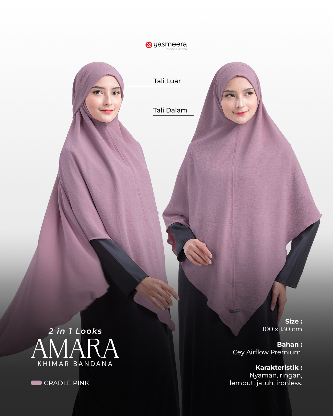 KHIMAR BANDANA AMARA thumb 4