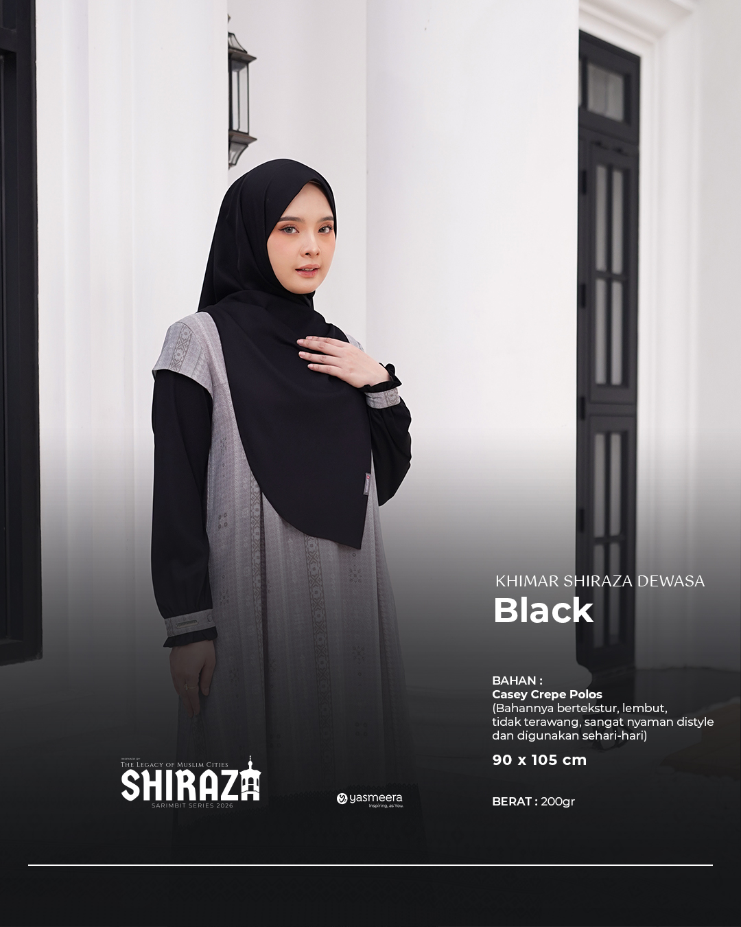Yasmeera - KHIMAR SHIRAZA SARIMBIT 2026 thumb 2